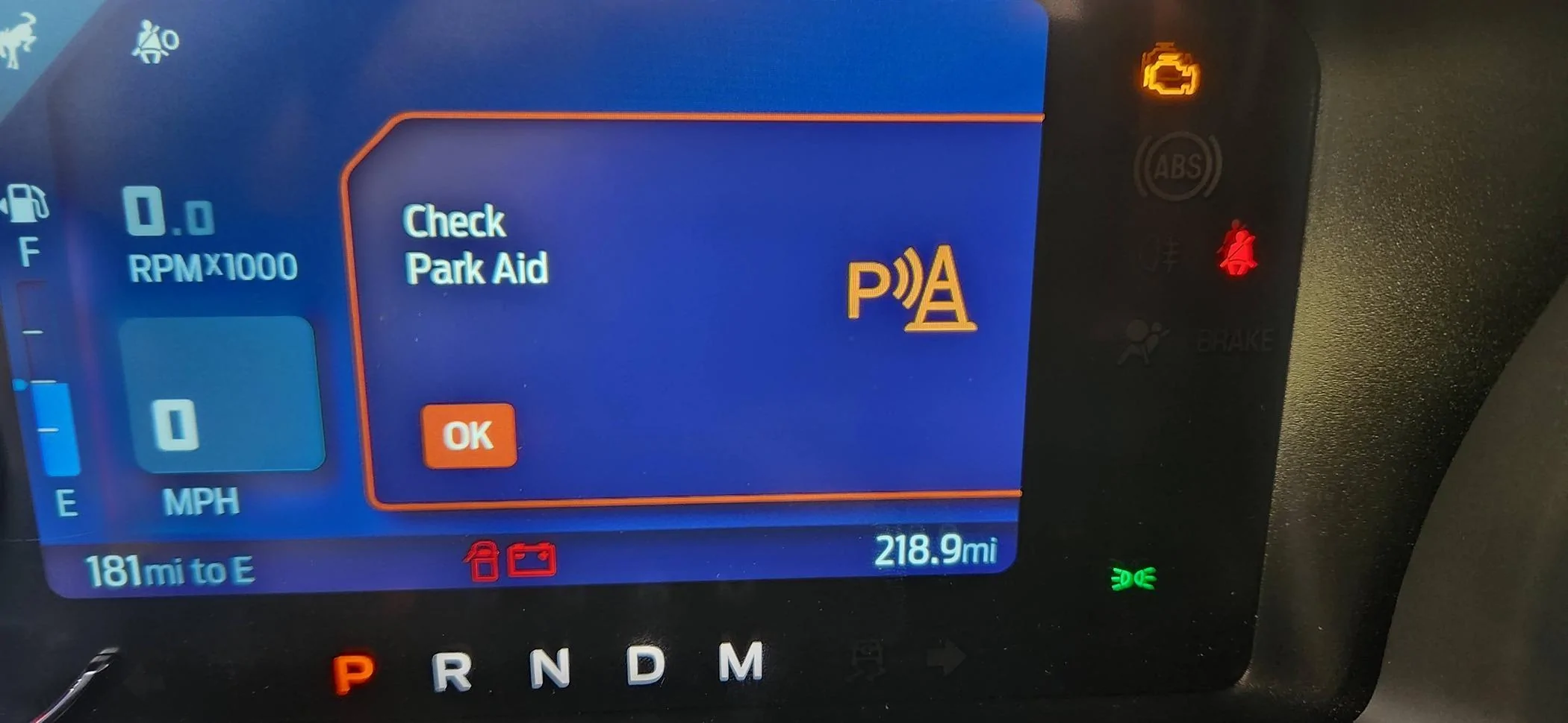 Ford Bronco Parking Aid Manager 20240602_131633