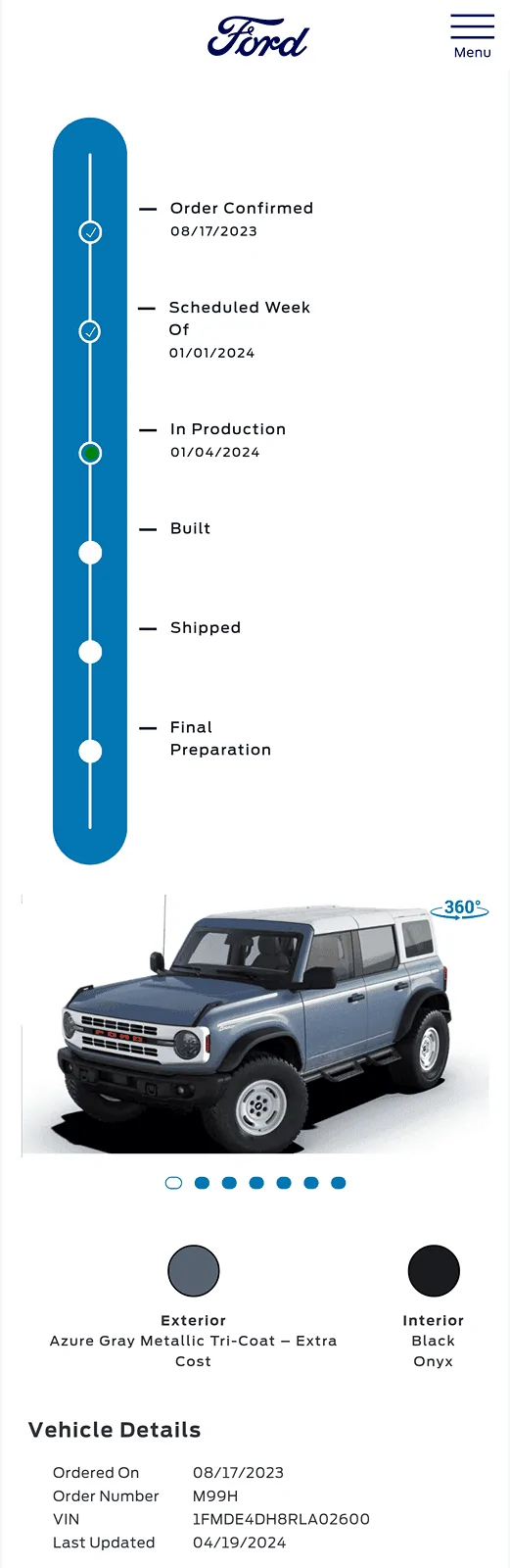 Ford Bronco Production Stuck Check-In - Mod top issue? Screenshot_20240604-070523