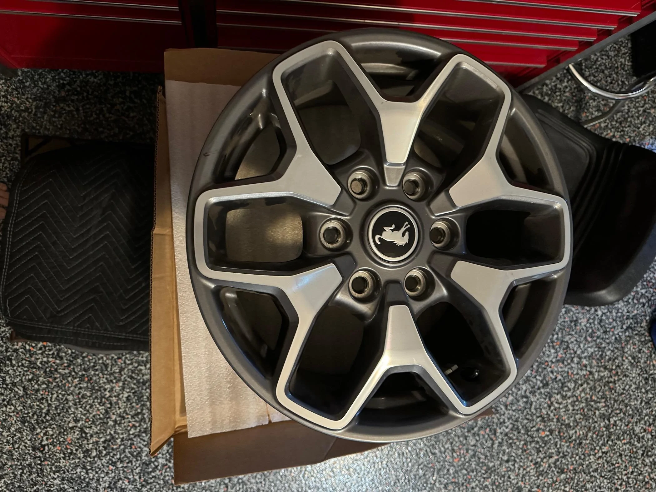 Ford Bronco Badlands OEM Wheels only (5) IMG_1706