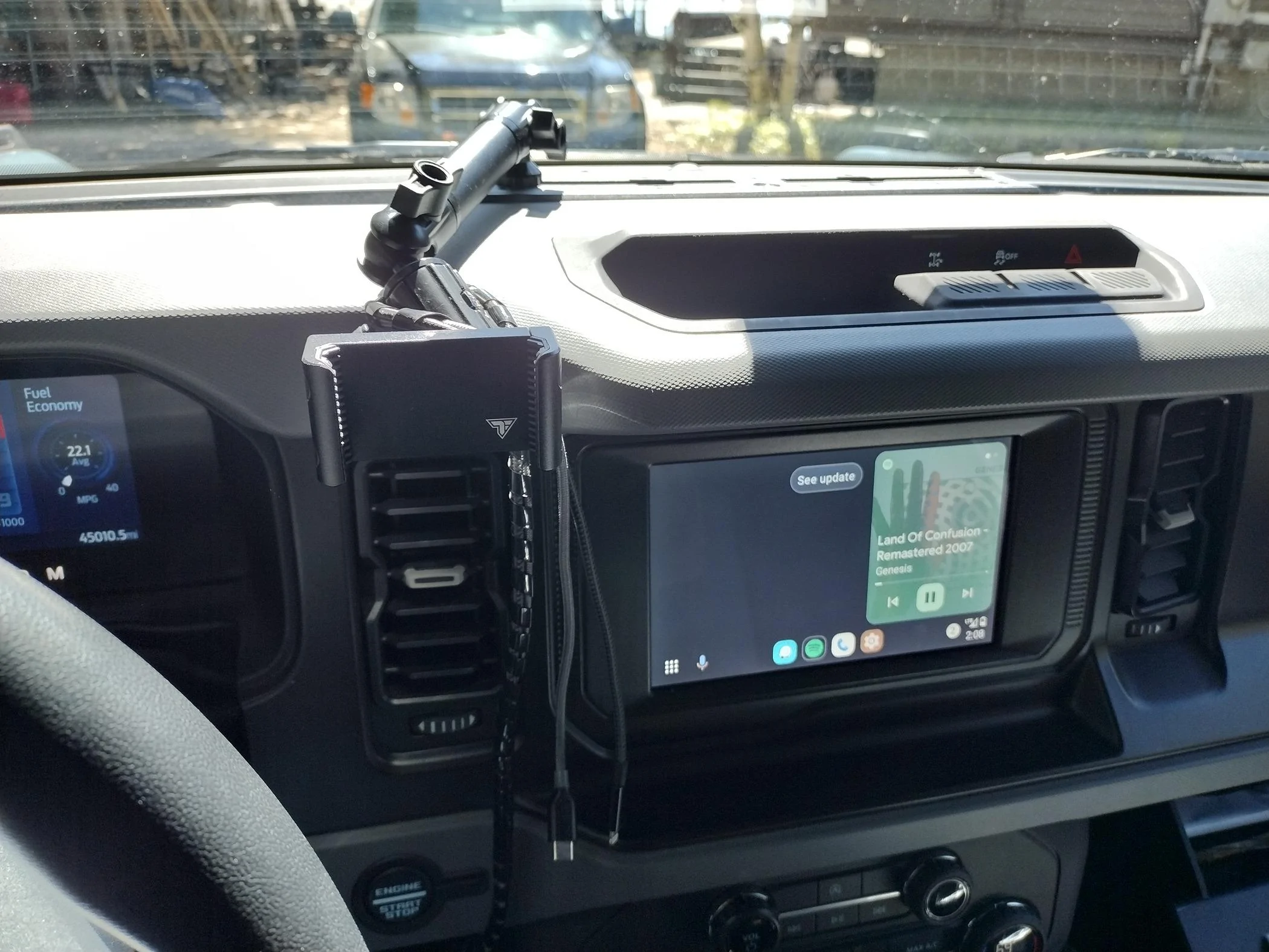 Ford Bronco Best Dash Rail Mount? 1000001747