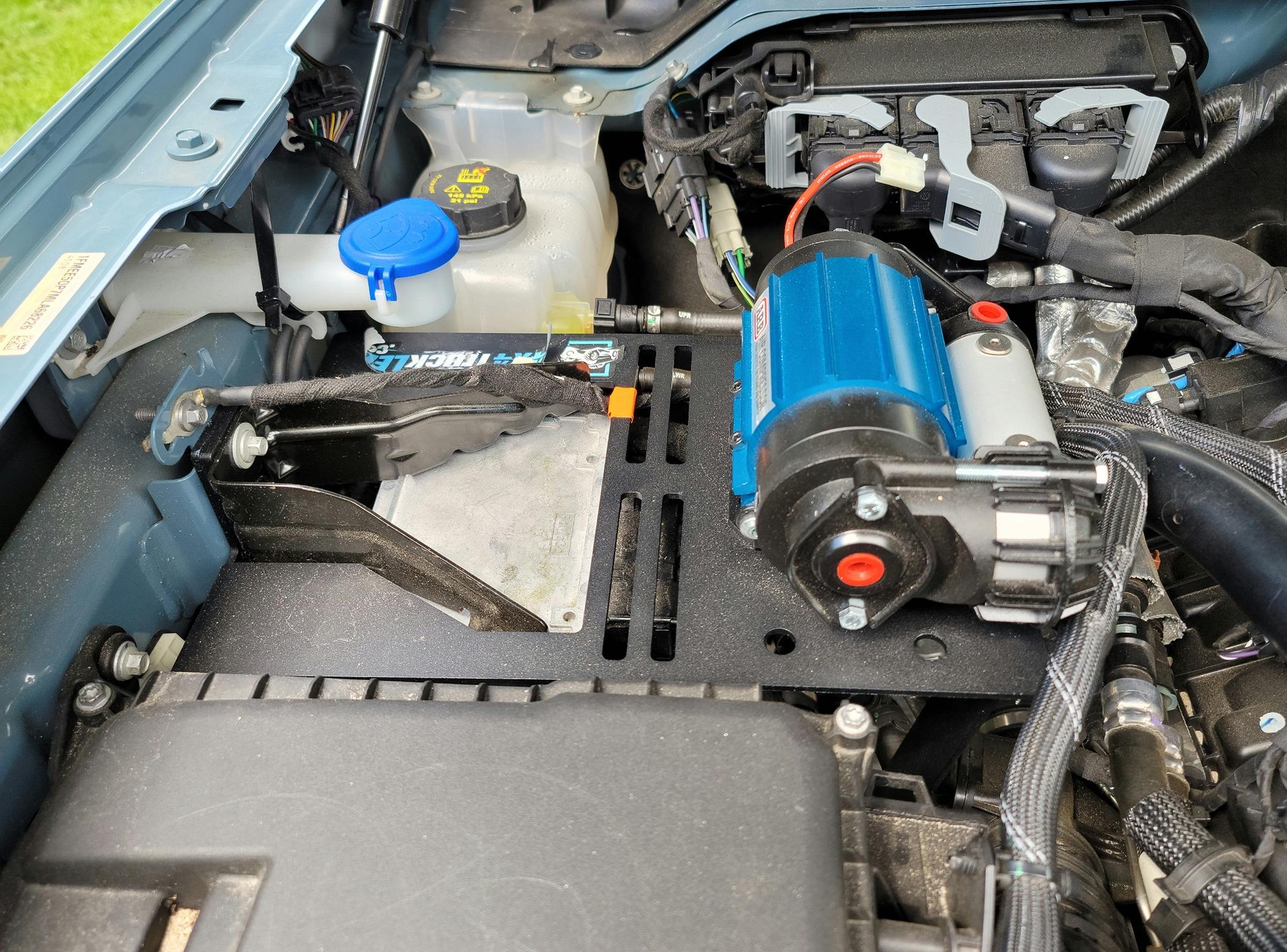 Ford Bronco Air compressor recommendation 20220806_114333
