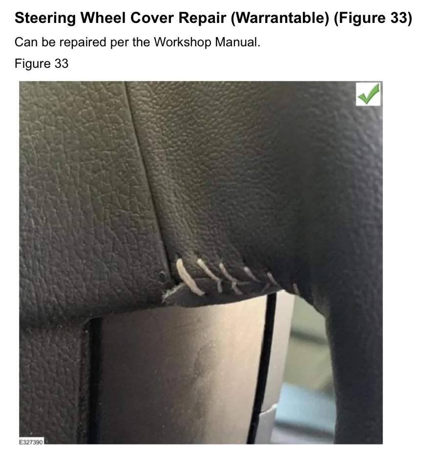 Ford Bronco Leather steering wheel stitching issue? IMG_3688