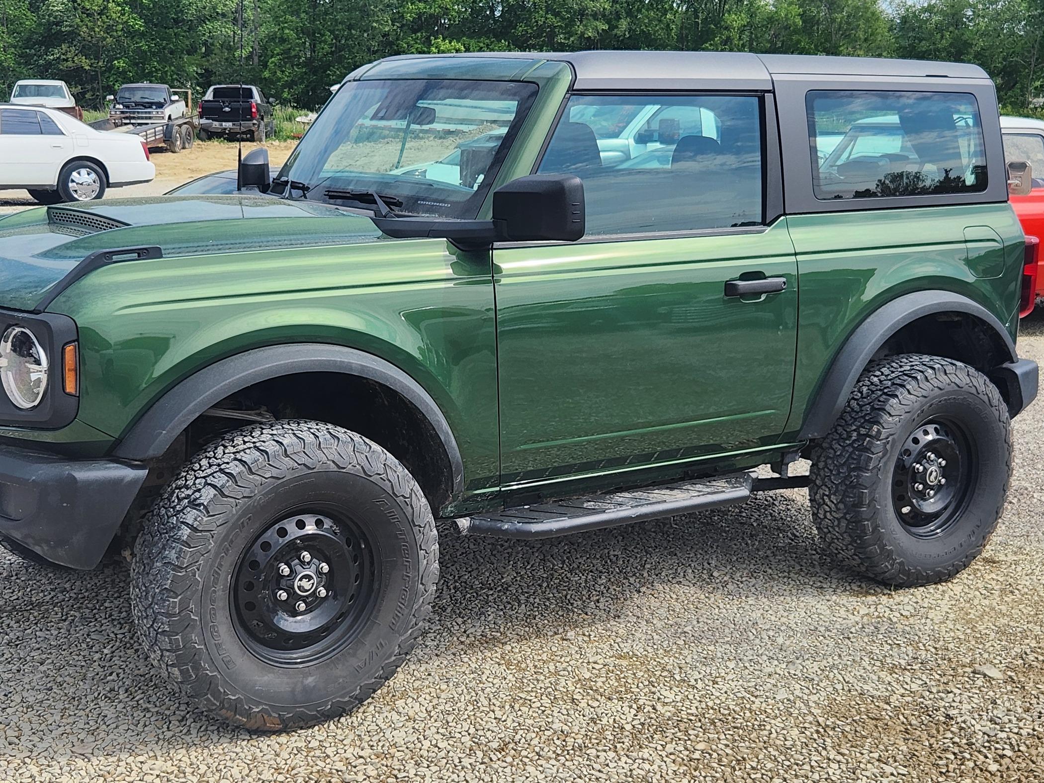 Ford Bronco Largest tire size for big bend without modifications 1000000658