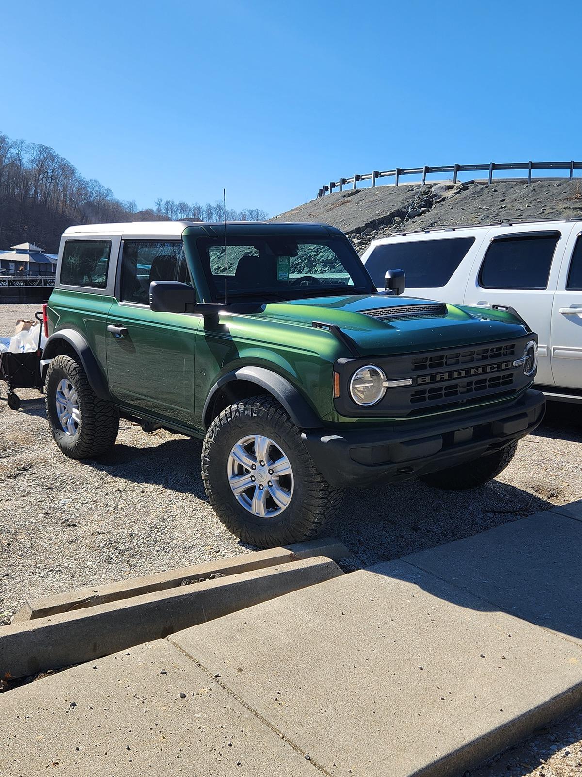 Ford Bronco Largest tire size for big bend without modifications 1000000495