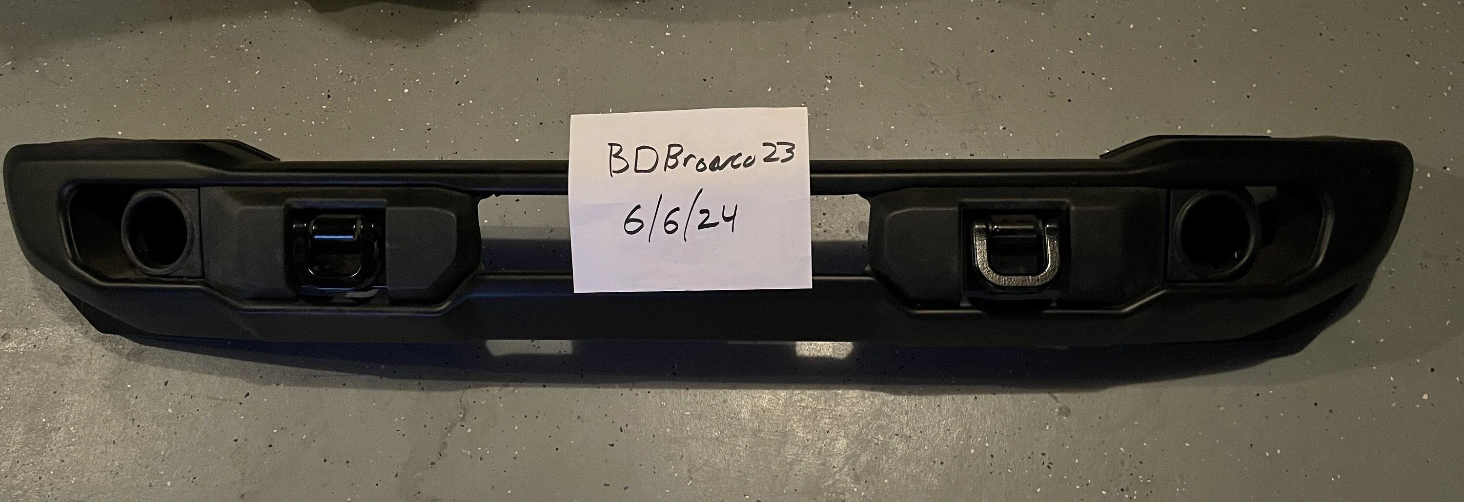 Ford Bronco Capable front bumper from 2023 BD - $150 IMG_9314