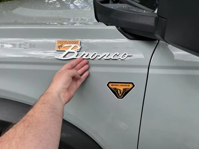 Ford Bronco Script emblem color in Cactus Grey 1717860981780-nz