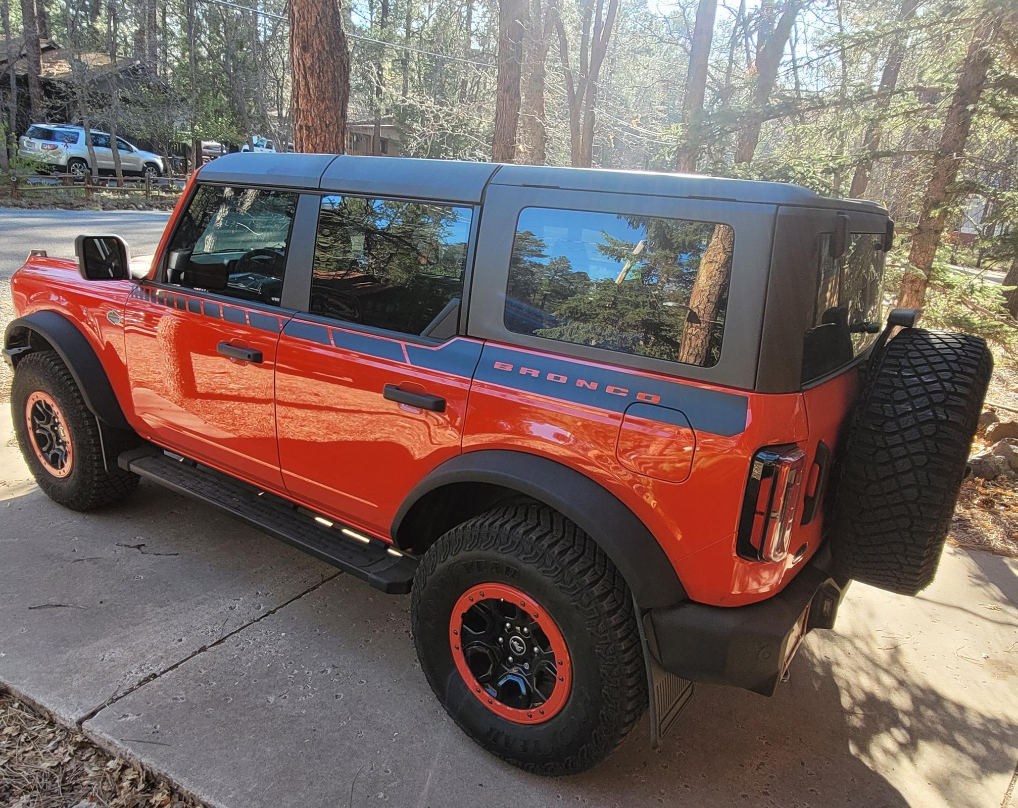 Ford Bronco Put any cool / unique vinyl decals on your Bronco?  Let's see them! 20240511_072335
