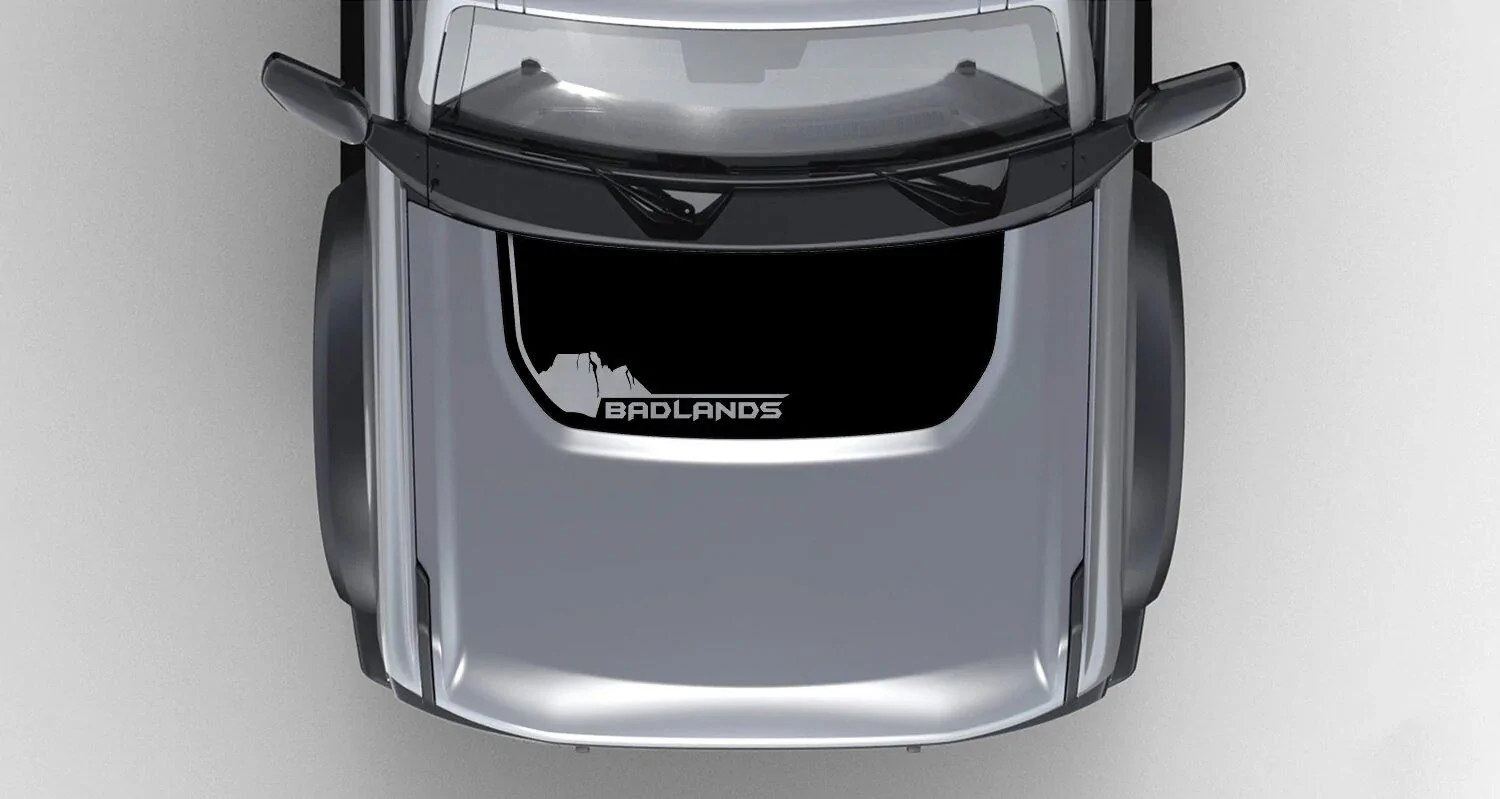 Ford Bronco Badlands (SD) Hood Overlay 2.0 1717945741570-ec