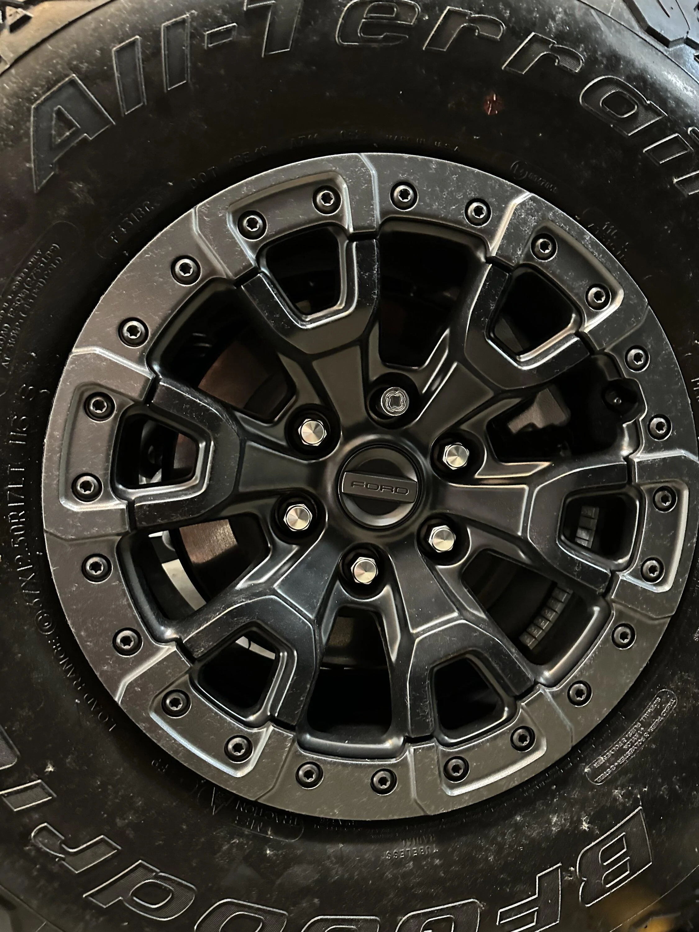 Ford Bronco 5 Bronco Raptor wheels.  SOLD IMG_1250