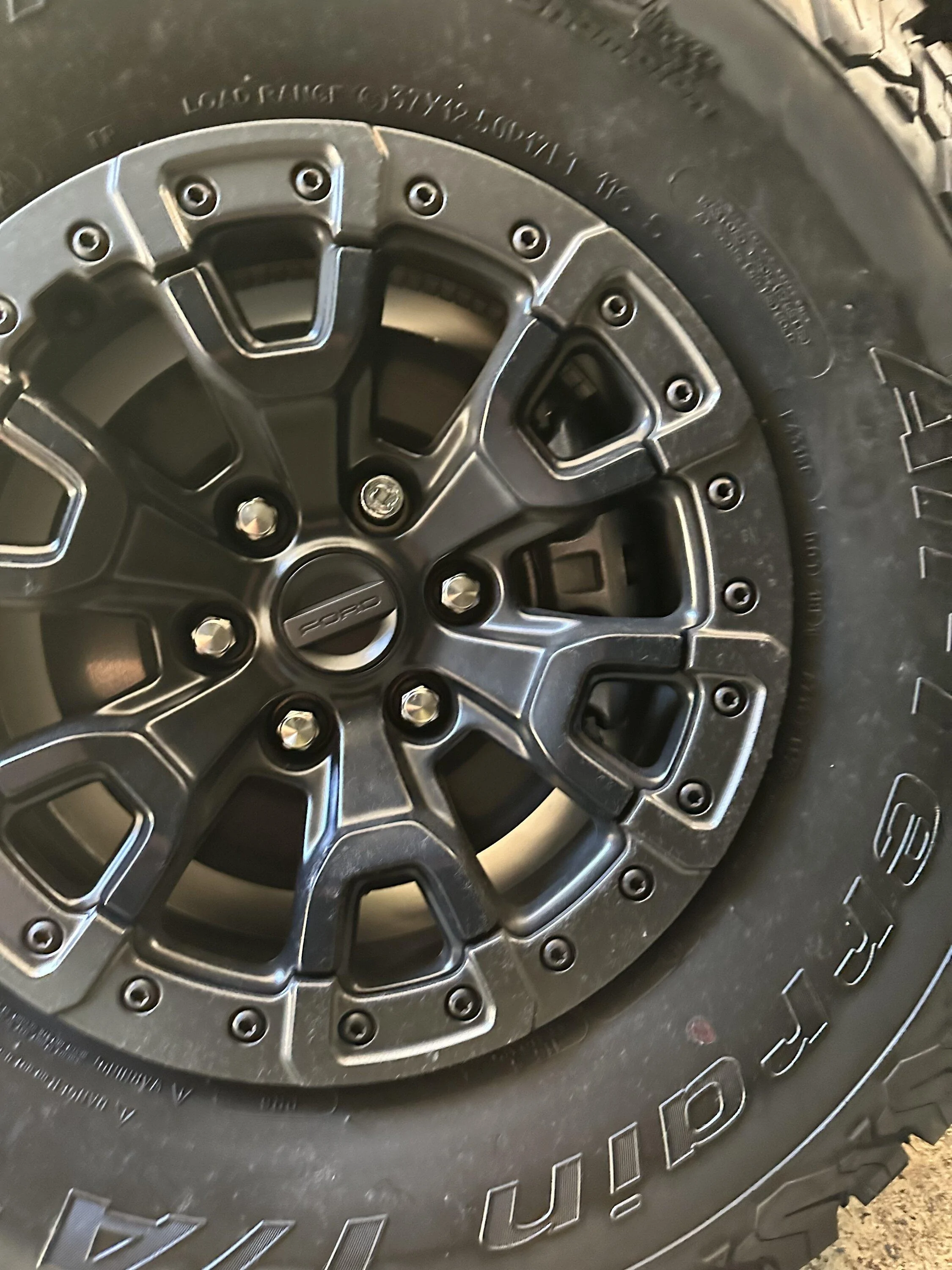 Ford Bronco 5 Bronco Raptor wheels.  SOLD IMG_1248