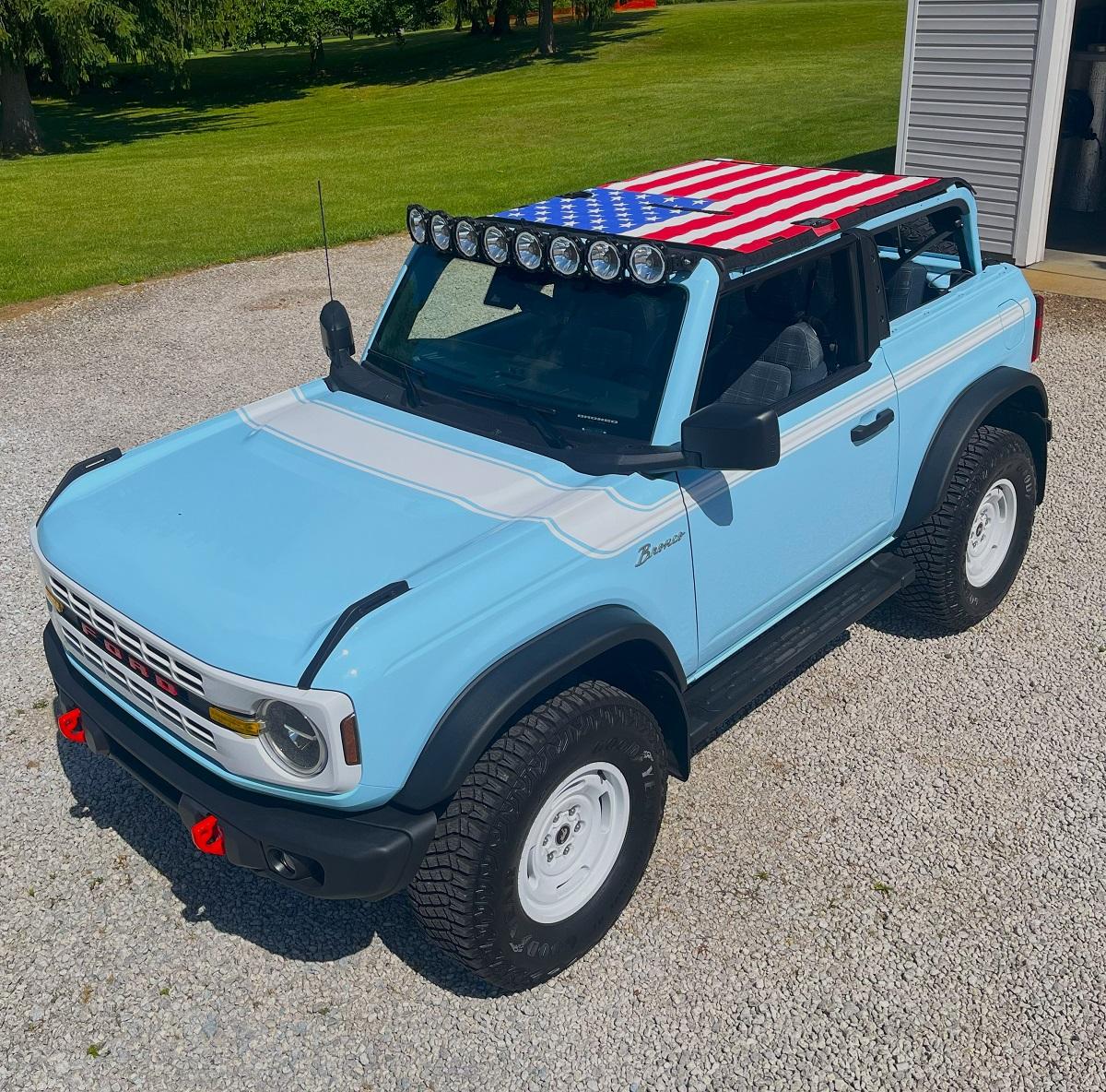 Ford Bronco 2dr Robins Egg Heritage Build IMG_5147