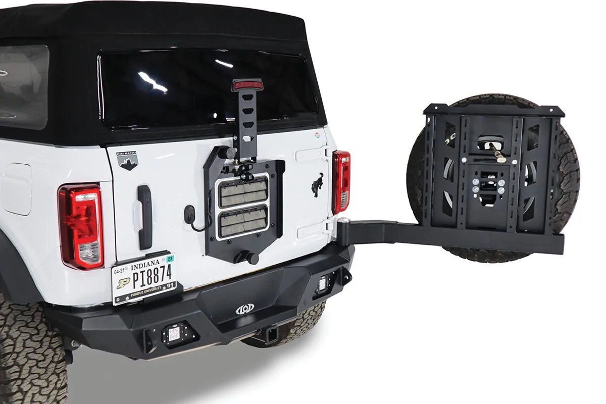 Ford Bronco Bronco Destroyer Rear Bumper w/ Tire Carrier (10% OFF- Forum Member Discount) - LOD Offroad Bronco Dest RB wTC-4
