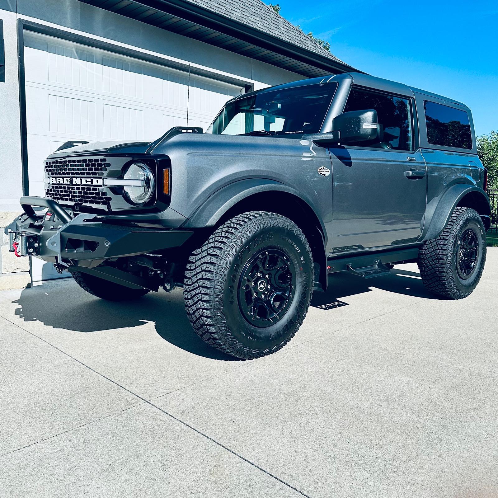 Ford Bronco Arkansas Carbonized Gray 2dr 2023 Wildtrak Build IMG_0855