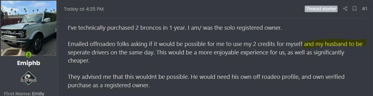 Ford Bronco Kinda Dumb Off-Roadeo Policy 1718146224598-yl
