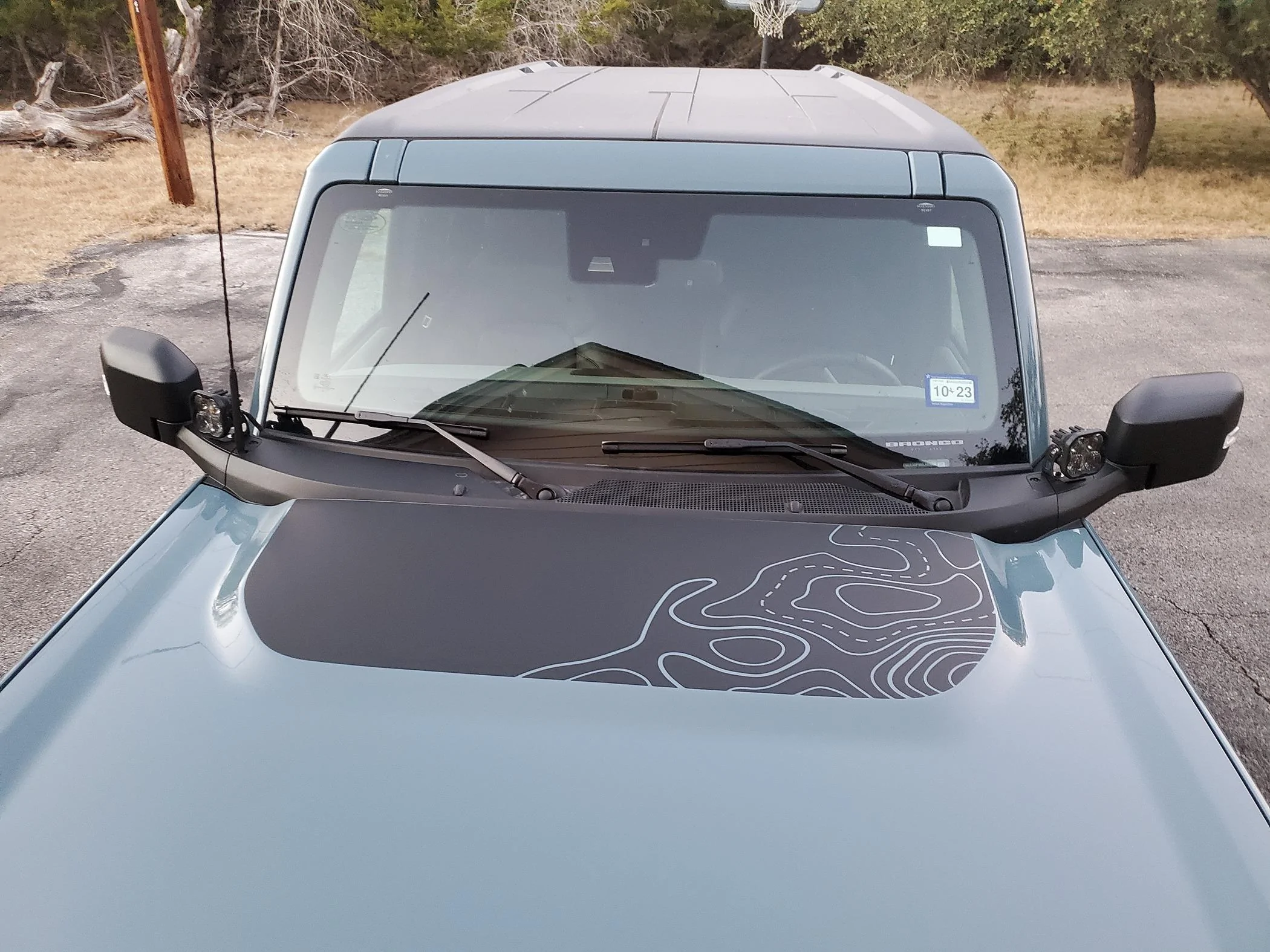 Ford Bronco Bronco "The Wanderer" Topography Kit 20220211_182754