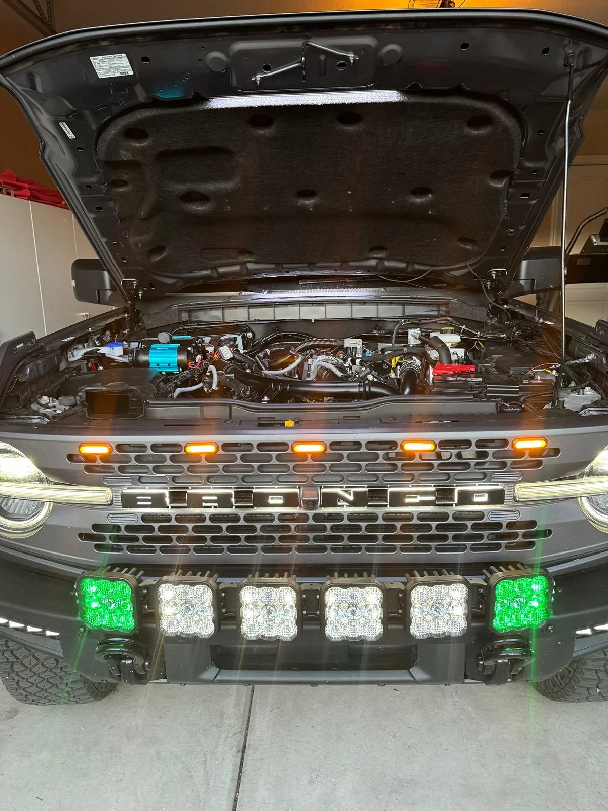 Ford Bronco Engine Bay Light by F150 LEDs IMG_9377