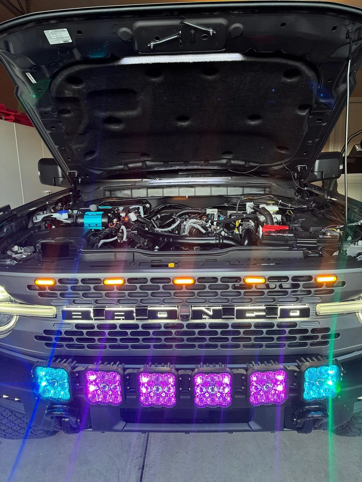 Ford Bronco Engine Bay Light by F150 LEDs IMG_9374