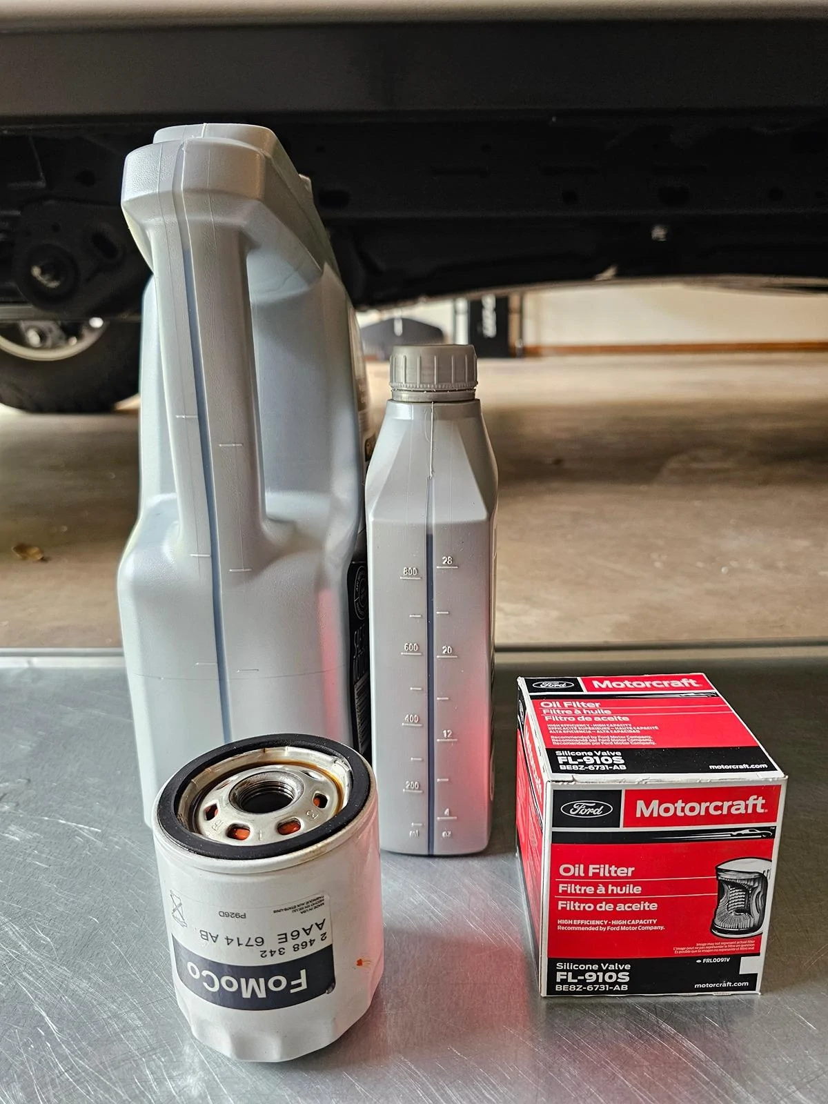 Ford Bronco Oil Change 2.3L lessons learned 20240617_104150
