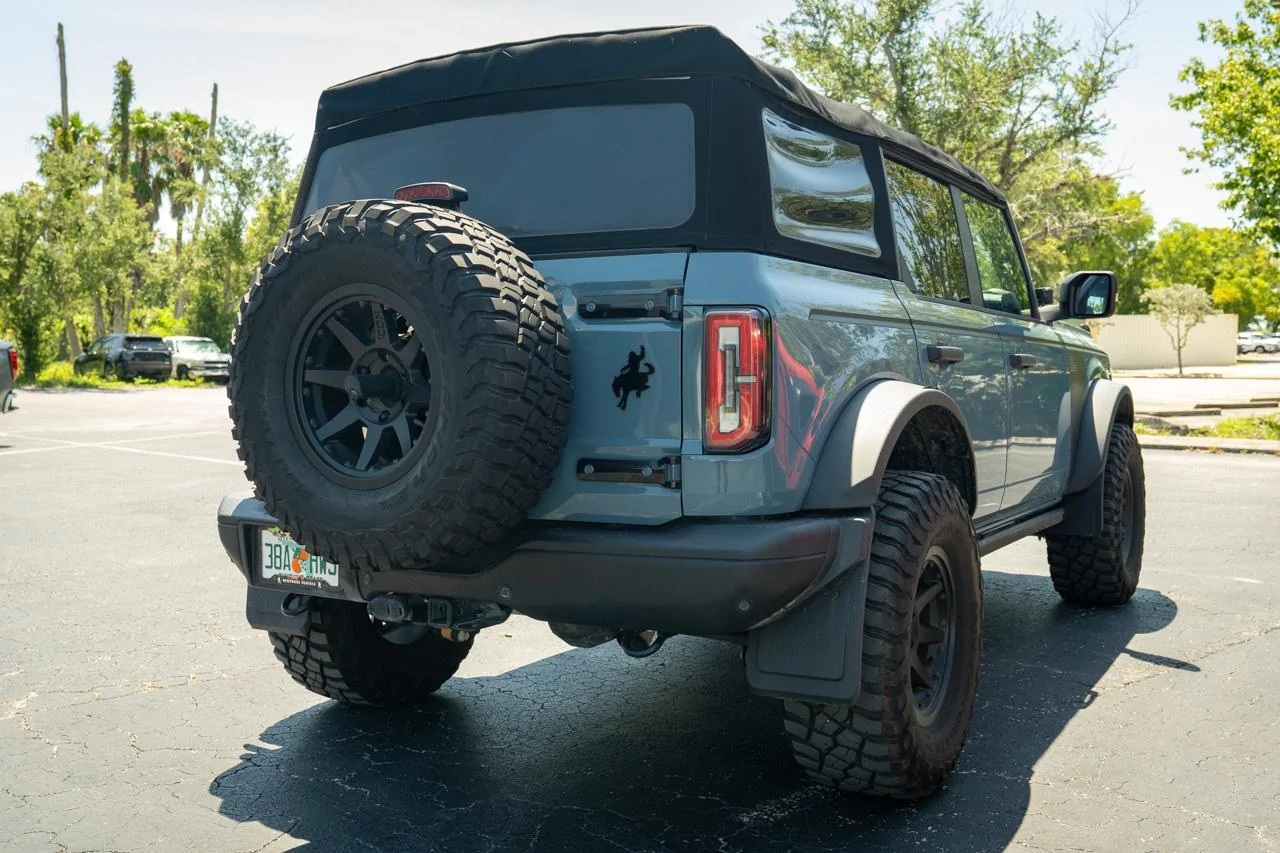 Ford Bronco Buckquatch Acrylic Emblem DSC00127