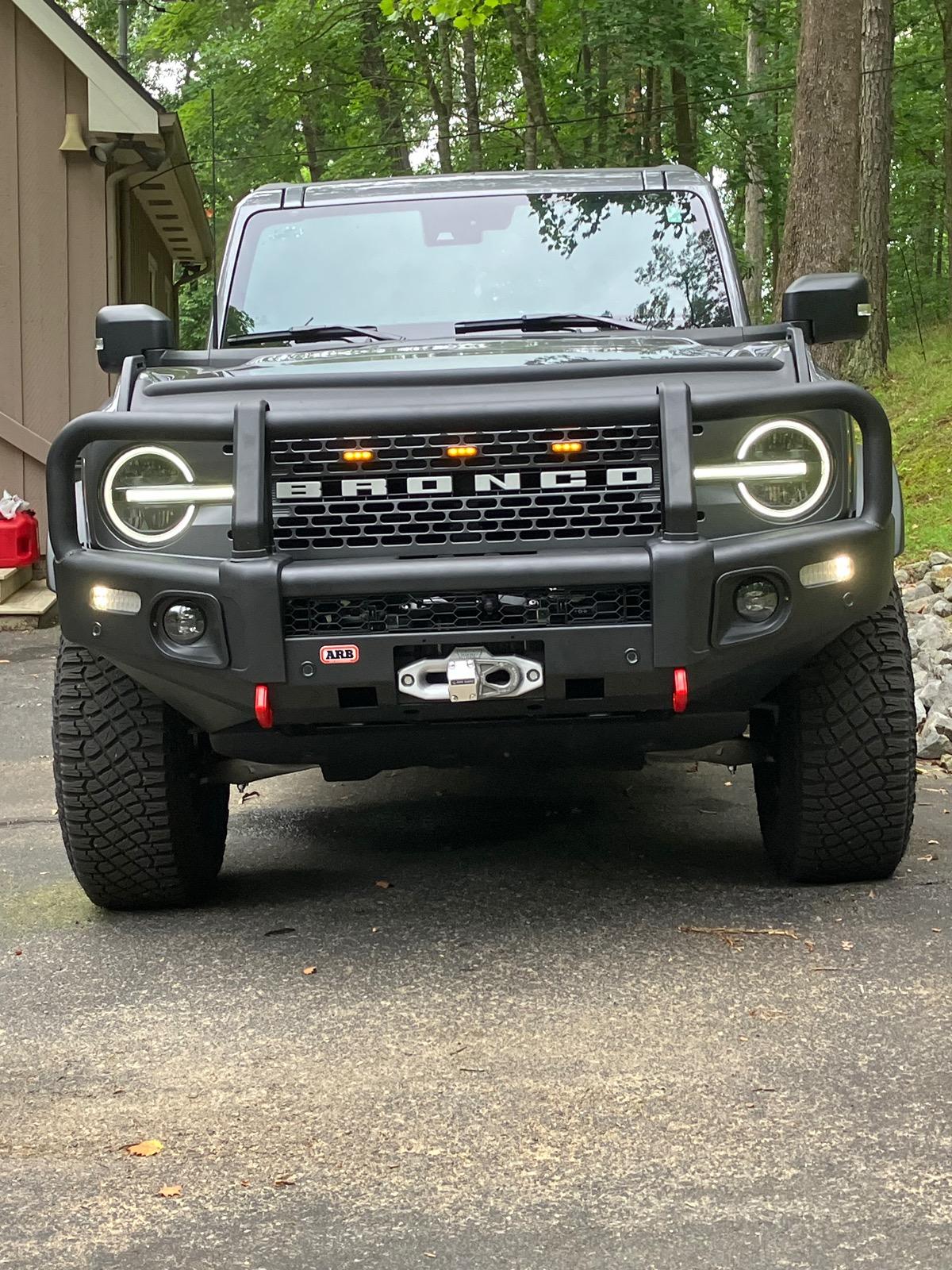 Ford Bronco ARB Summit, Warn Zeon 10S, Zone UCAs and Eibach Pro 2.0s installed IMG_0904