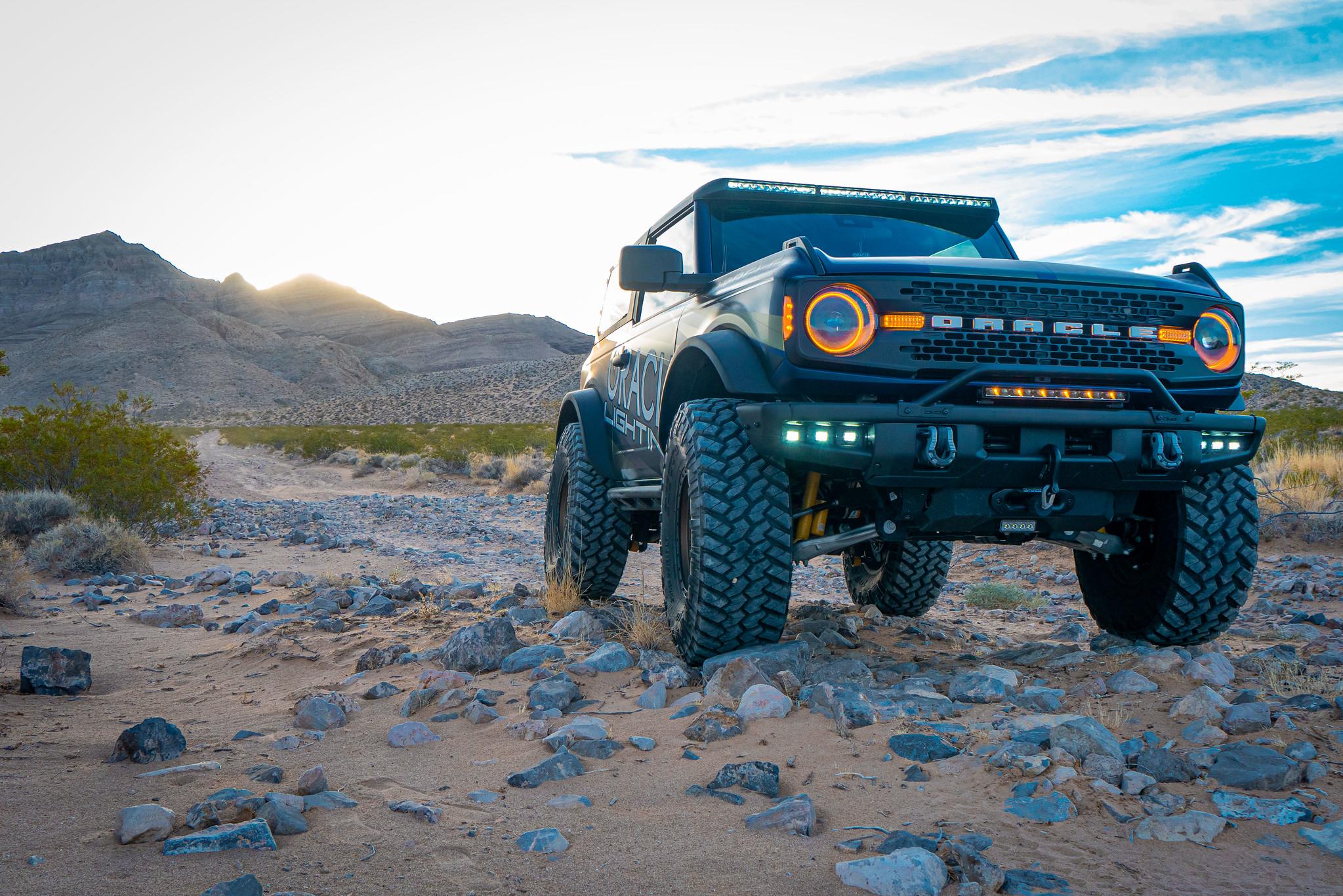 Ford Bronco Where Wednesday? Show Us Favorite Location to Take Your Bronco ORACLE_Lighting_Bronco_LV_Area