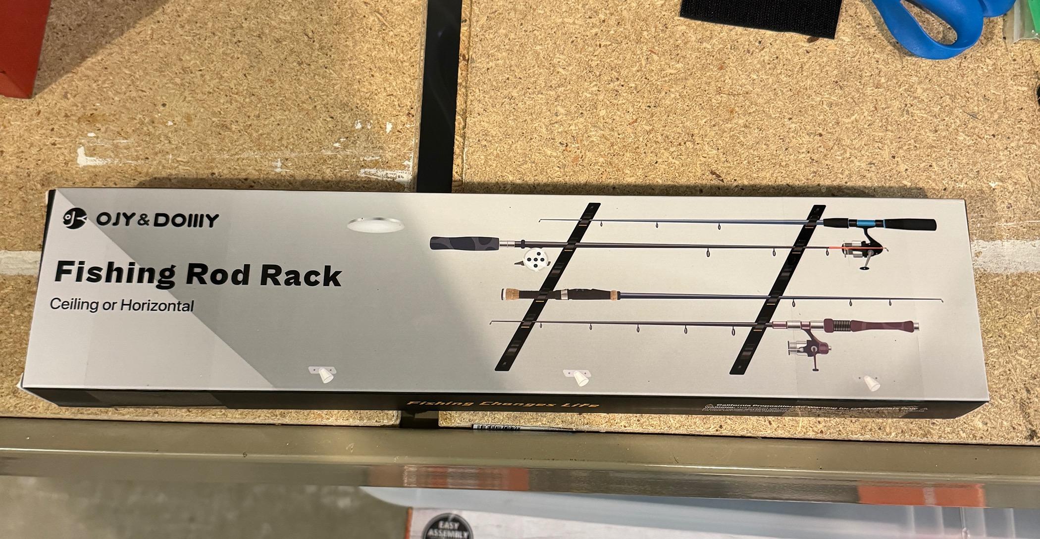 Ford Bronco DIY fishing rod / pole rack IMG_5877