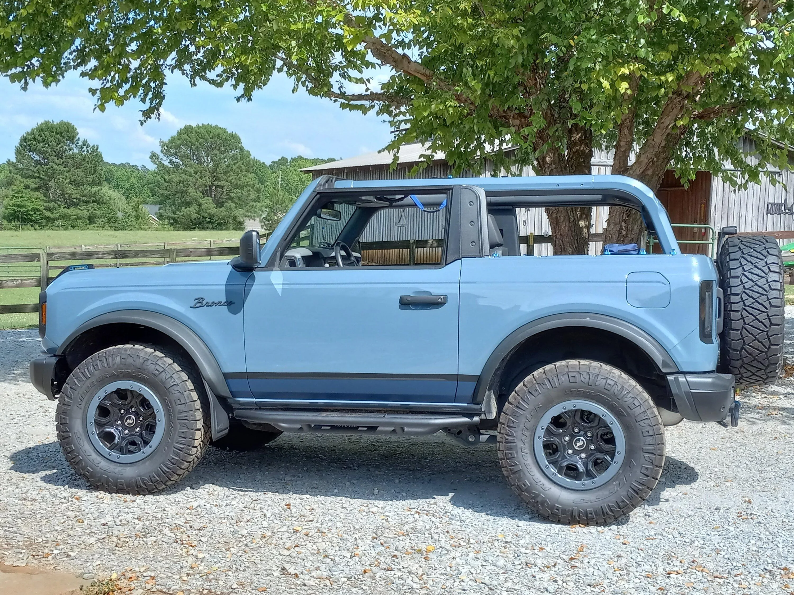Ford Bronco Plasti Dipped my Roll Bar 20240617_154615