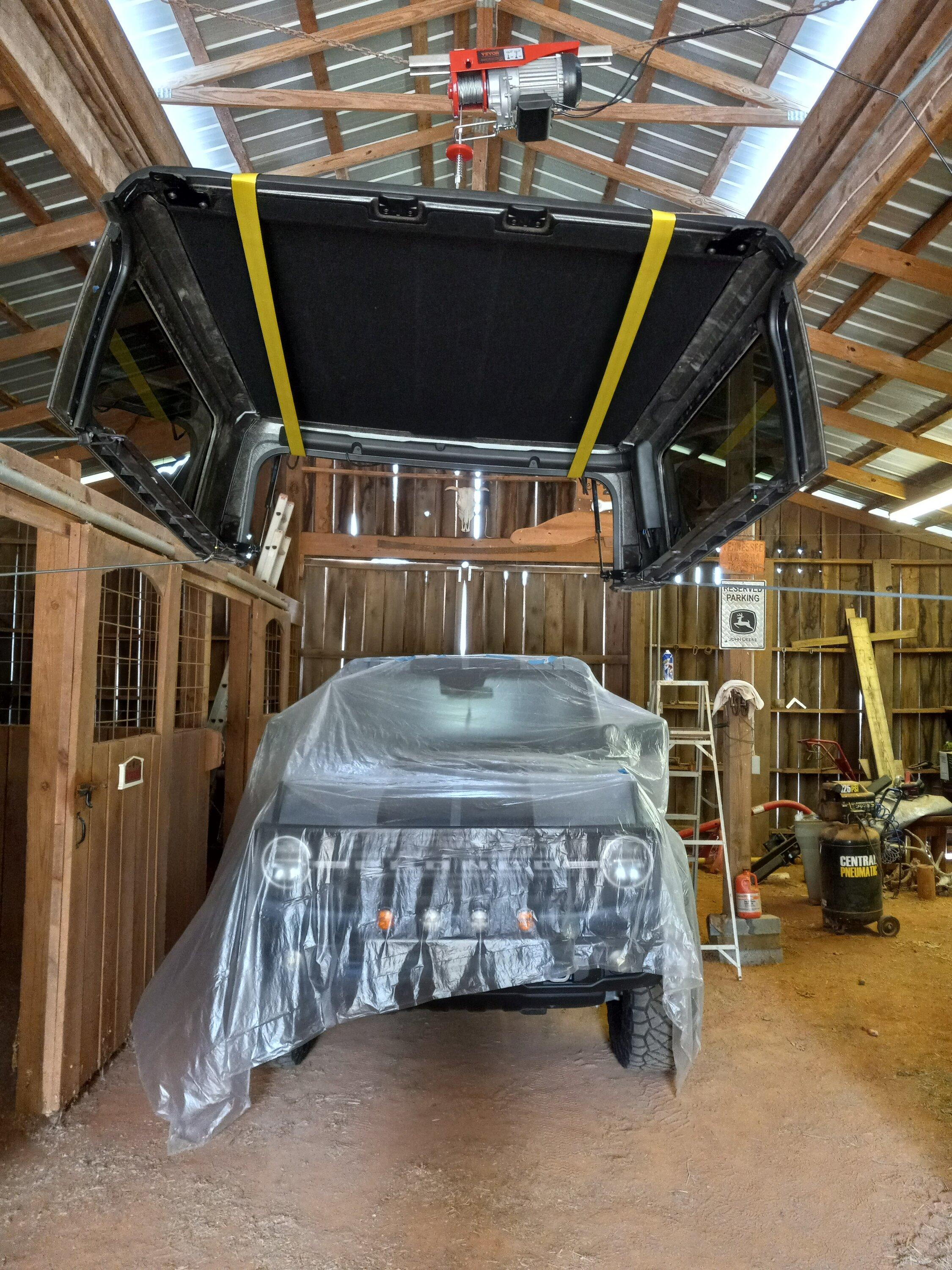 Ford Bronco Plasti Dipped my Roll Bar 20240618_154644