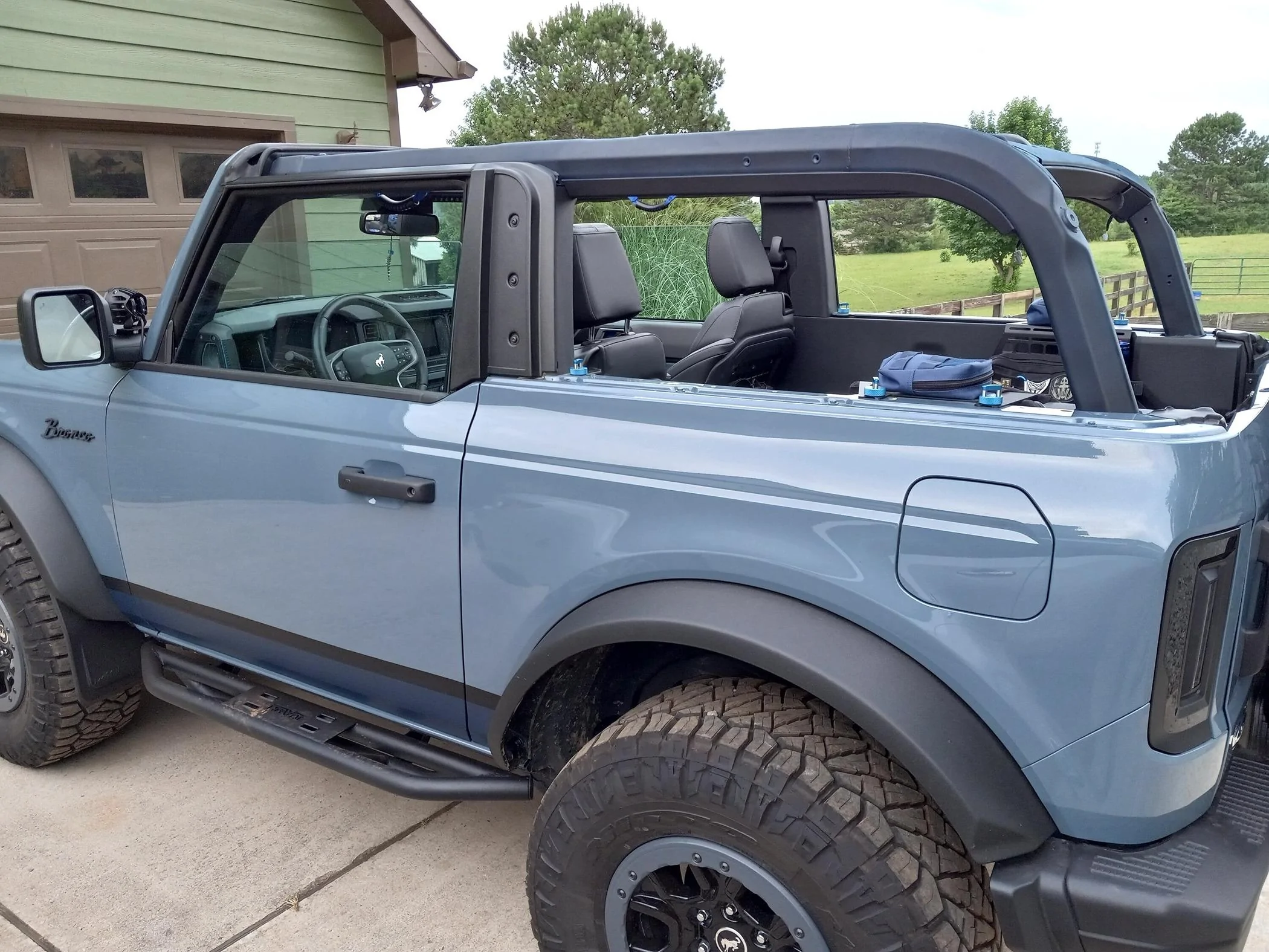 Ford Bronco Plasti Dipped my Roll Bar 20240618_190337