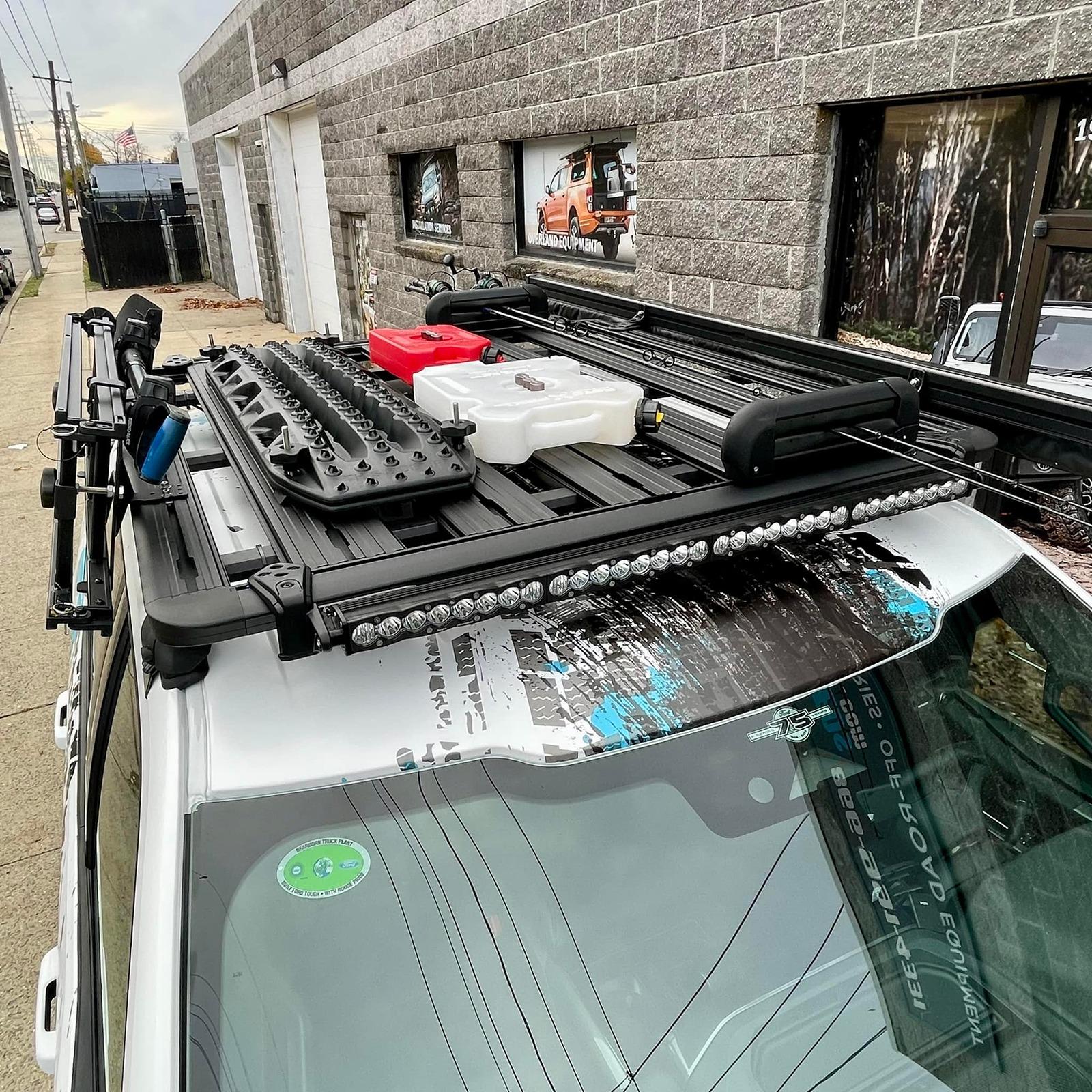 LOW profile roof rack for Raptor | Bronco6G - 2021+ Ford Bronco ...