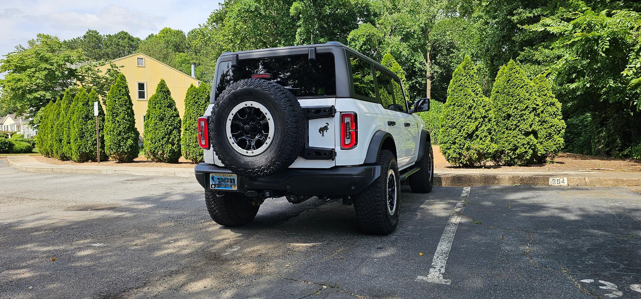Ford Bronco Turn Offroad tailgate reinforcement 20240619_161801