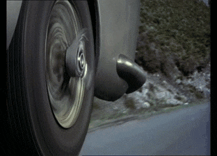 Ford Bronco Sideswiped by a Sentra TYRE SHREDDER