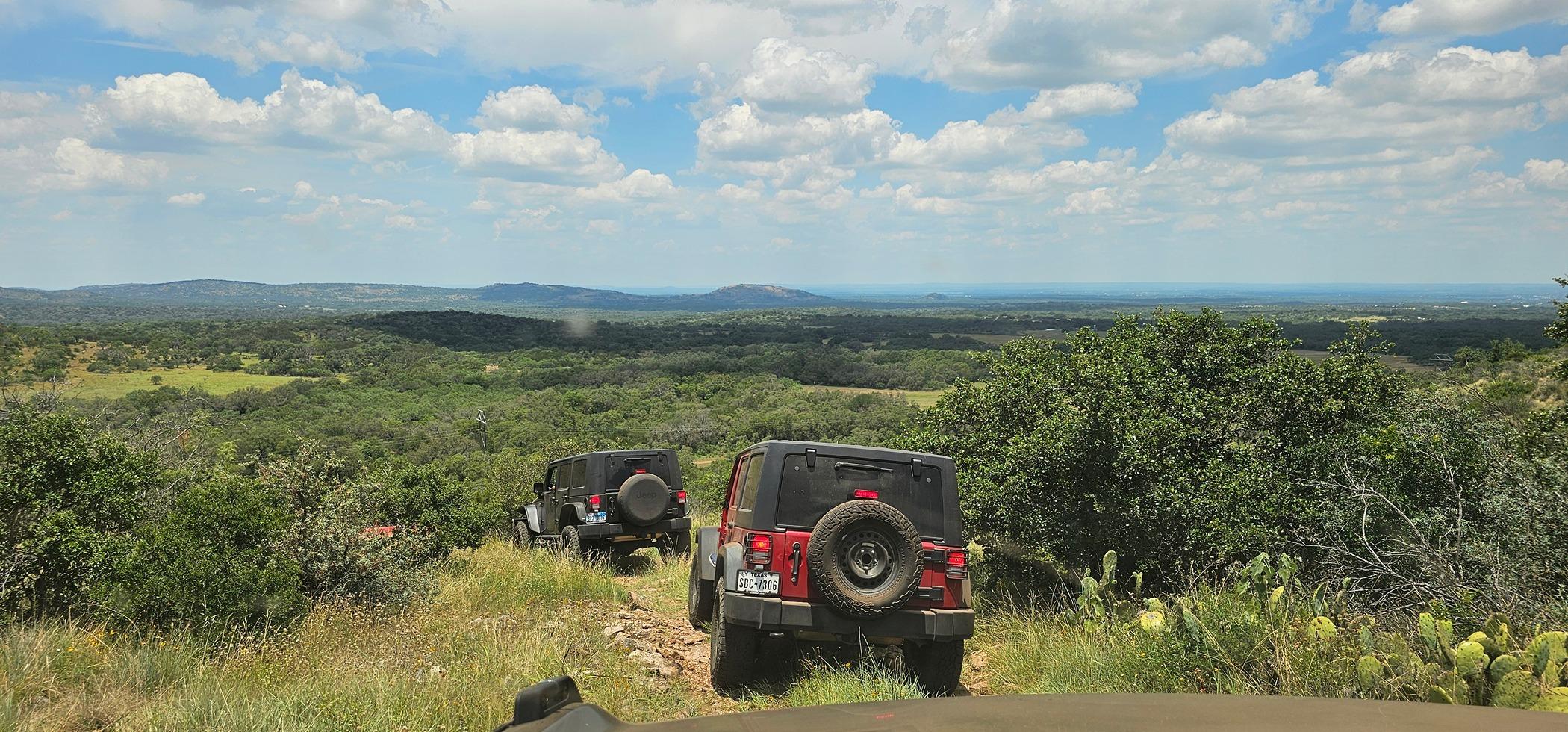 Ford Bronco Off-roading at Stillwater Ranch near Llano, Texas 20240615_131903