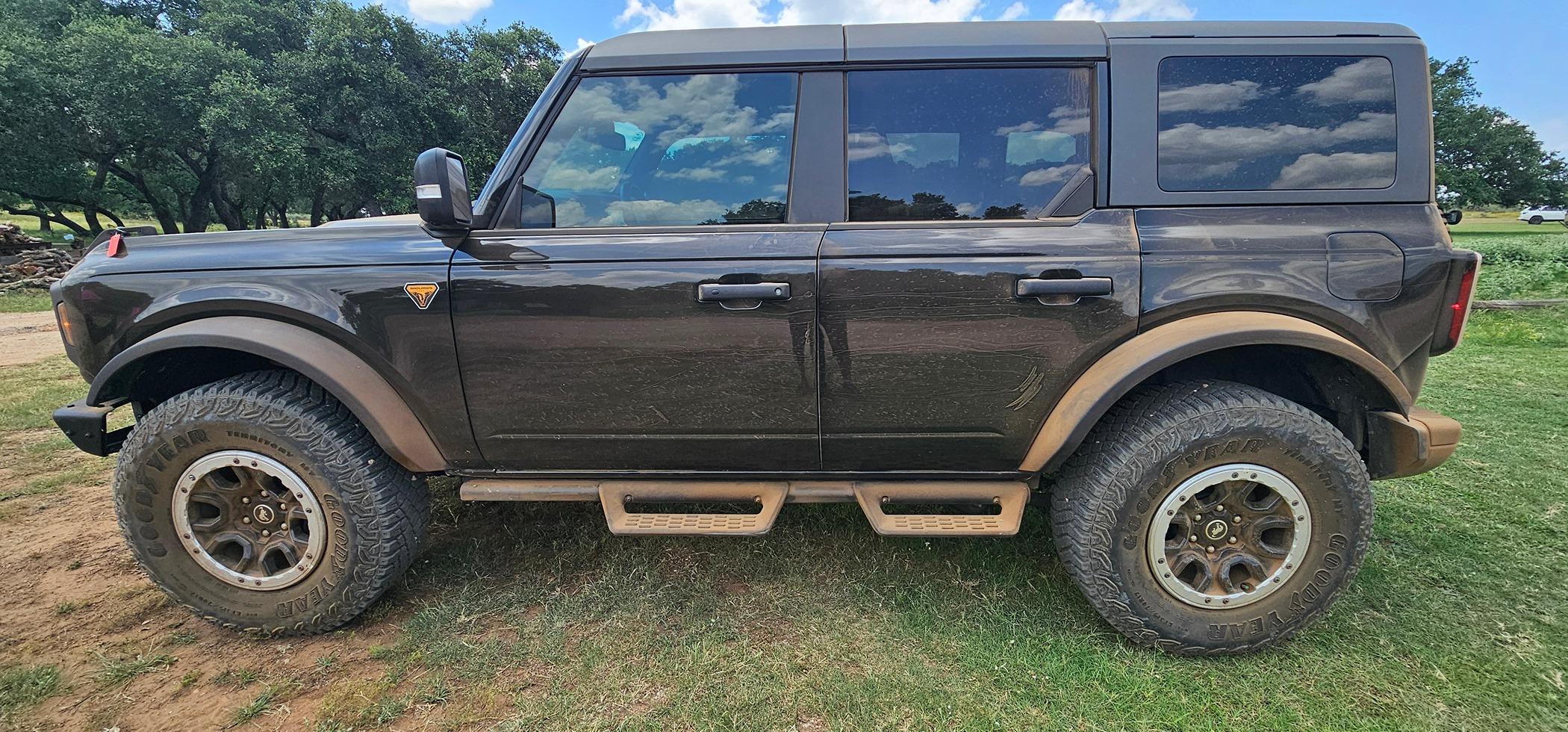 Ford Bronco Off-roading at Stillwater Ranch near Llano, Texas 20240615_143131