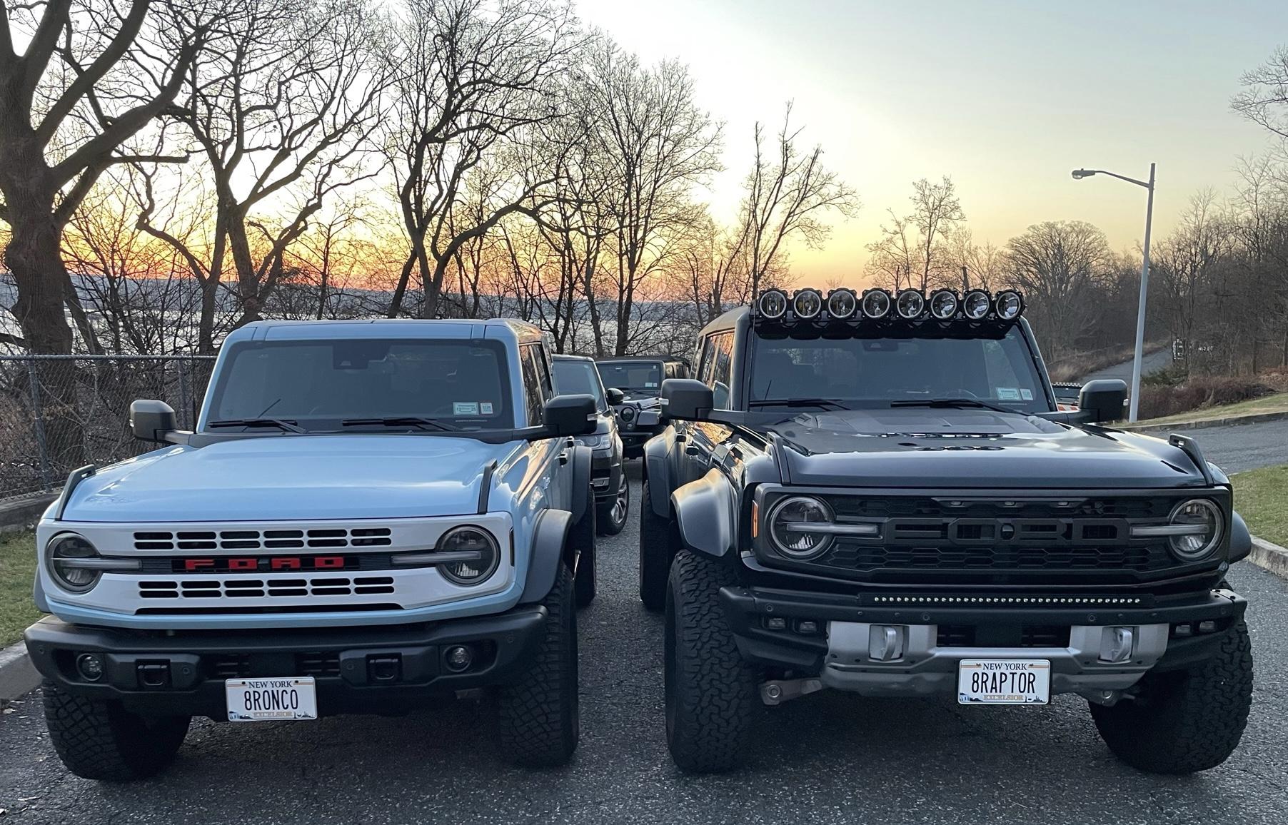 Ford Bronco Capable steel bumper license plate bracket (Heritage Bronco)- NO DRILLING required image1
