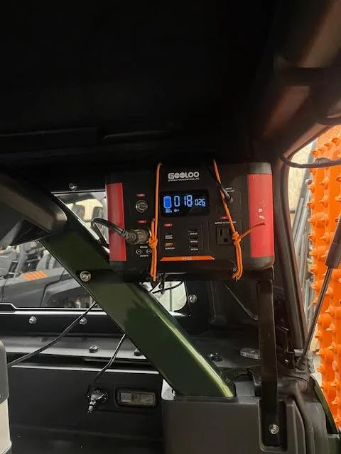 Ford Bronco How is everyone securing or mounting their portable power? 1718977699791-8m