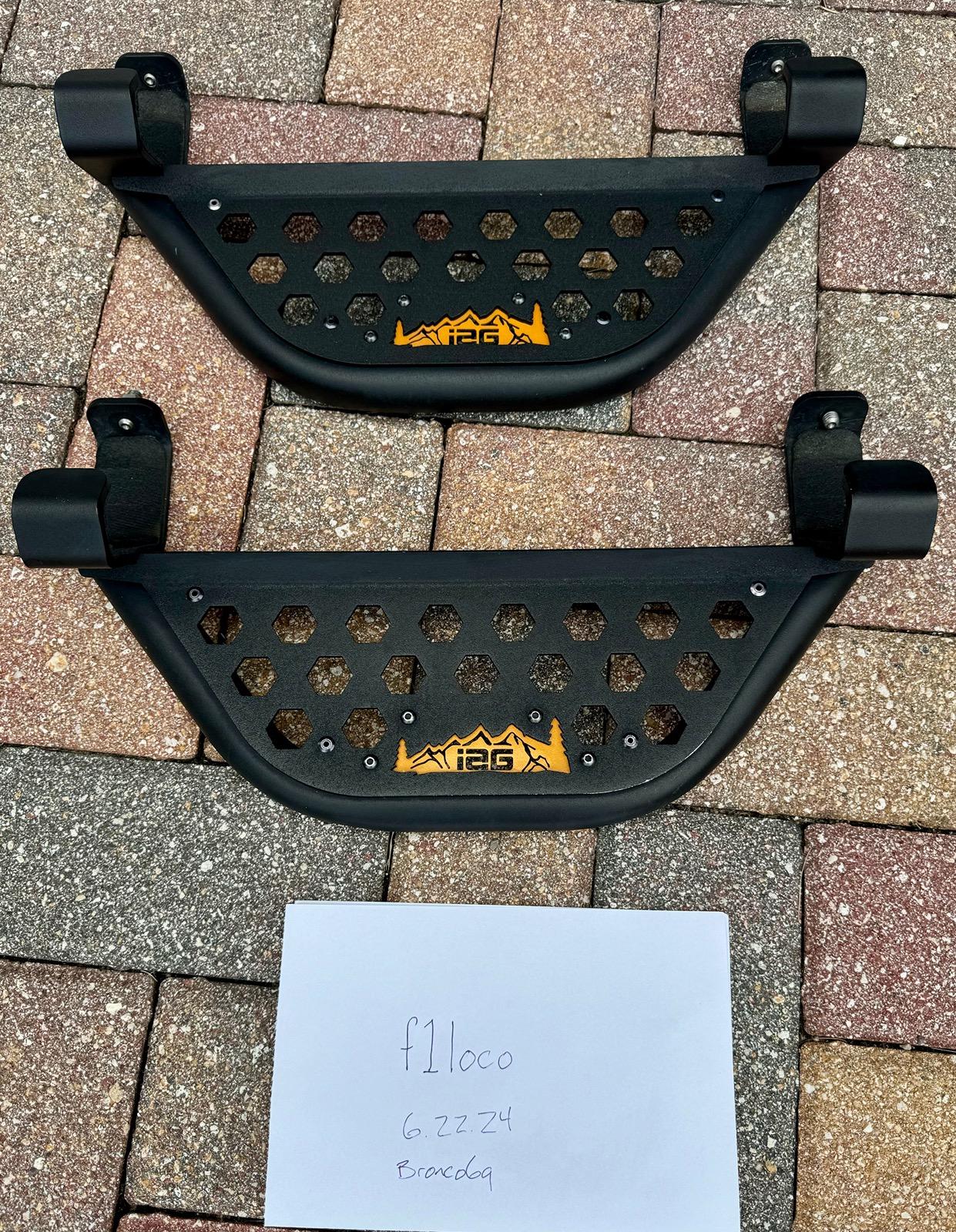 Ford Bronco FS iag-V2 EZ Step Orange STEPS