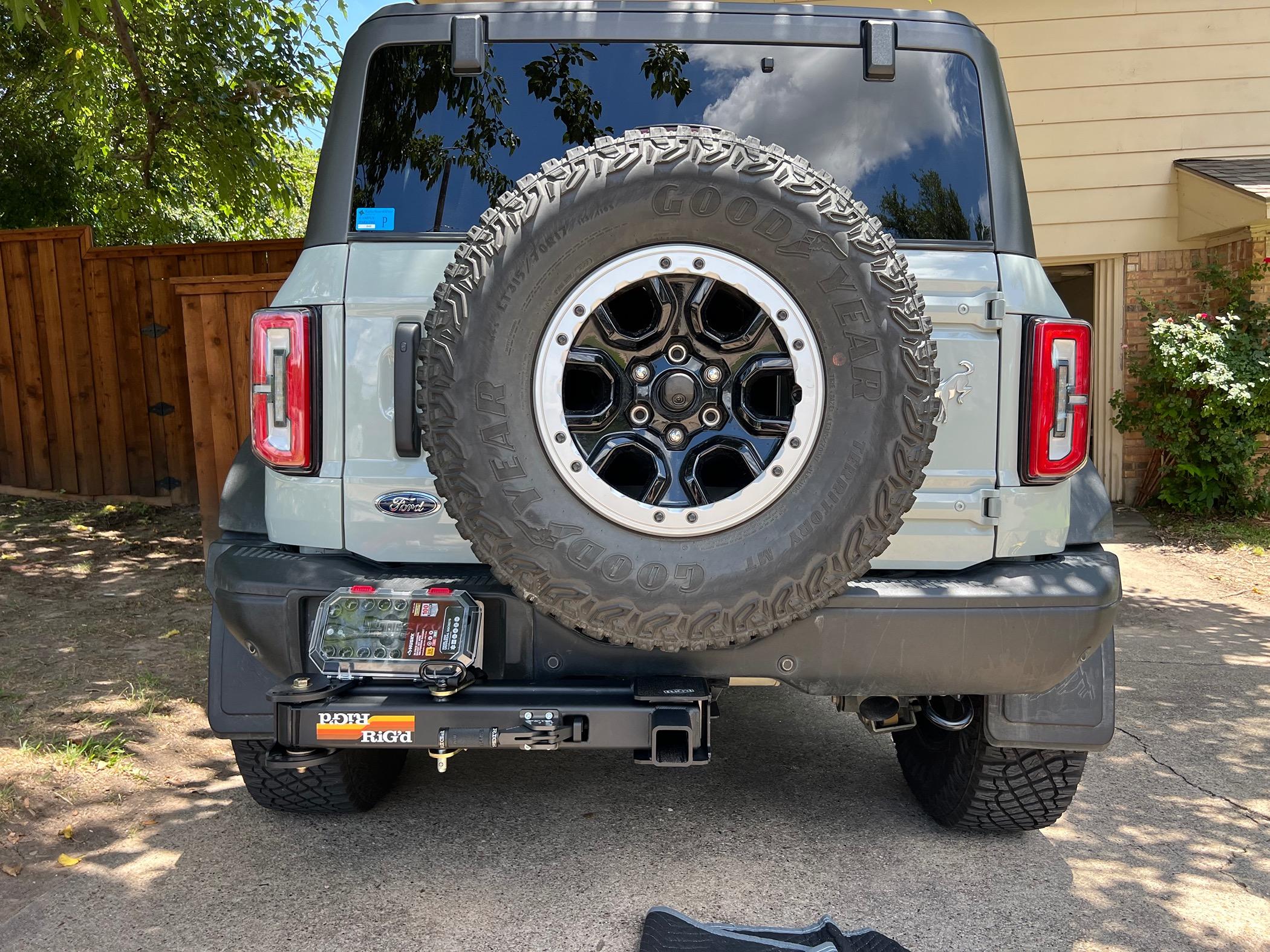 Ford Bronco Trailer hitch Rigd Rambleswing IMG_6929
