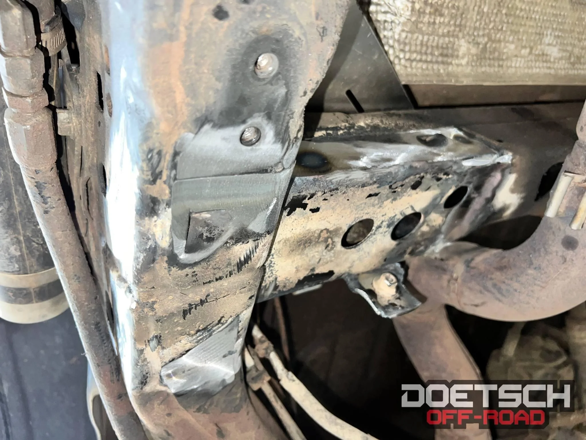 Ford Bronco Rock Krawler Suspension coming Triangulated 4 link IMG_1678