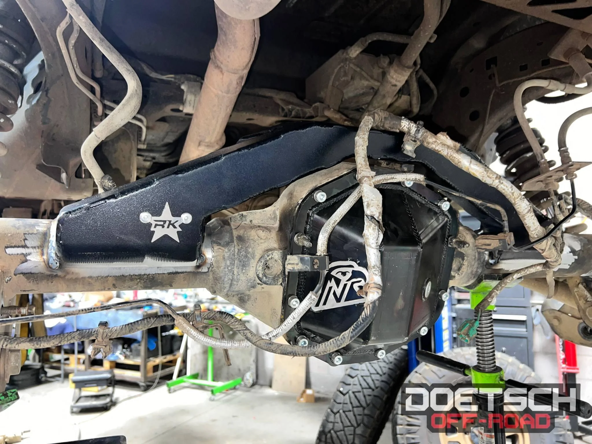 Ford Bronco Rock Krawler Suspension coming Triangulated 4 link IMG_1679