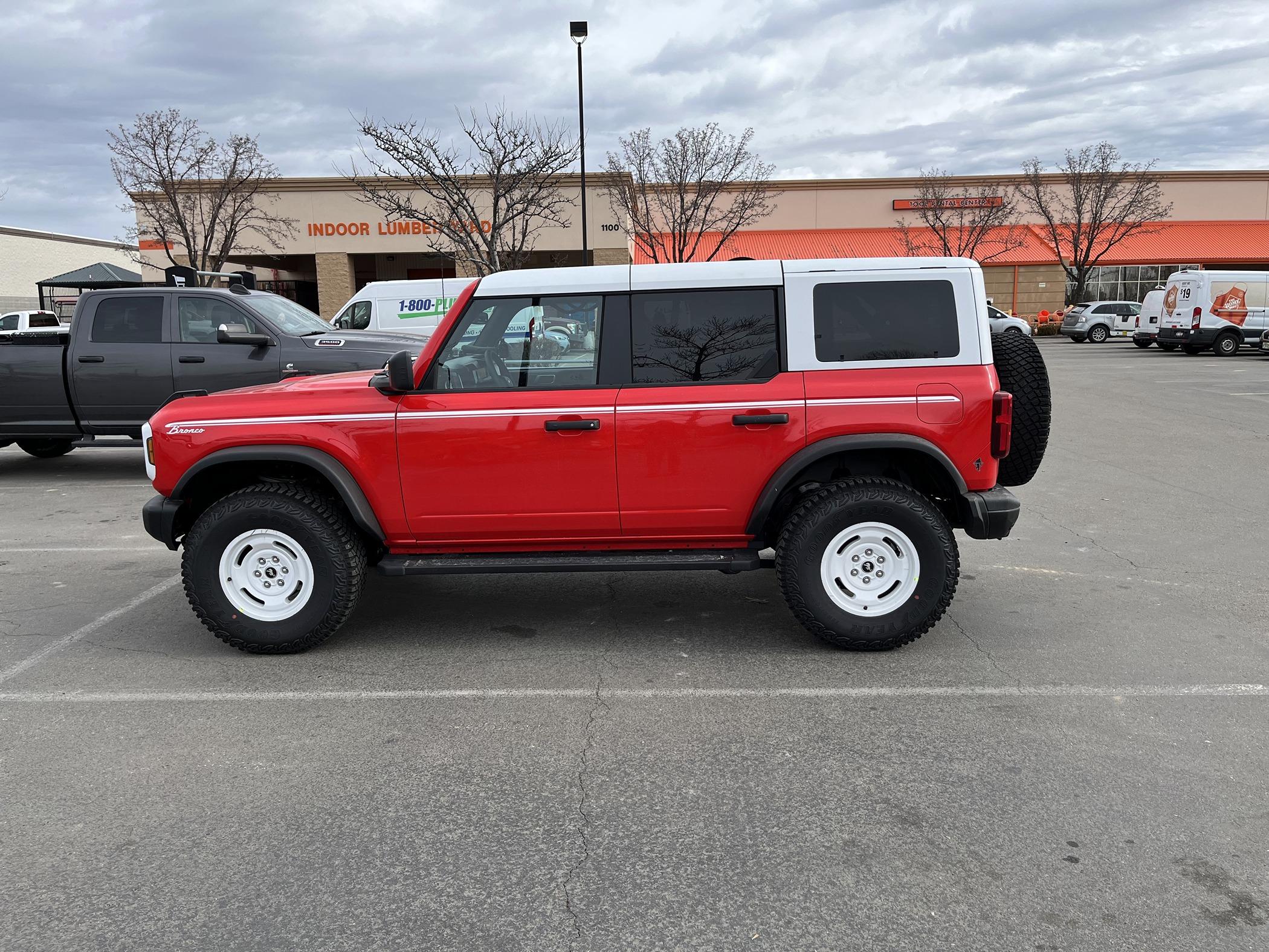 Ford Bronco My Race Red Heritage Edition 2024 Bronco Build & Story IMG_7894