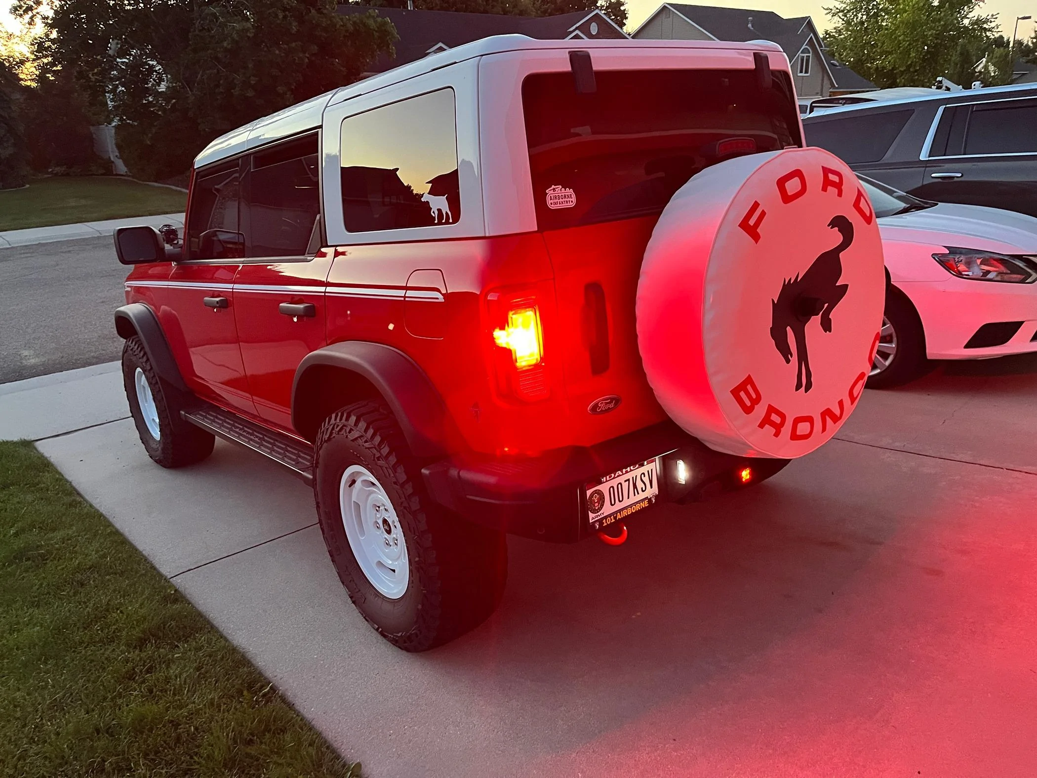 Ford Bronco My Race Red Heritage Edition 2024 Bronco Build & Story IMG_8111