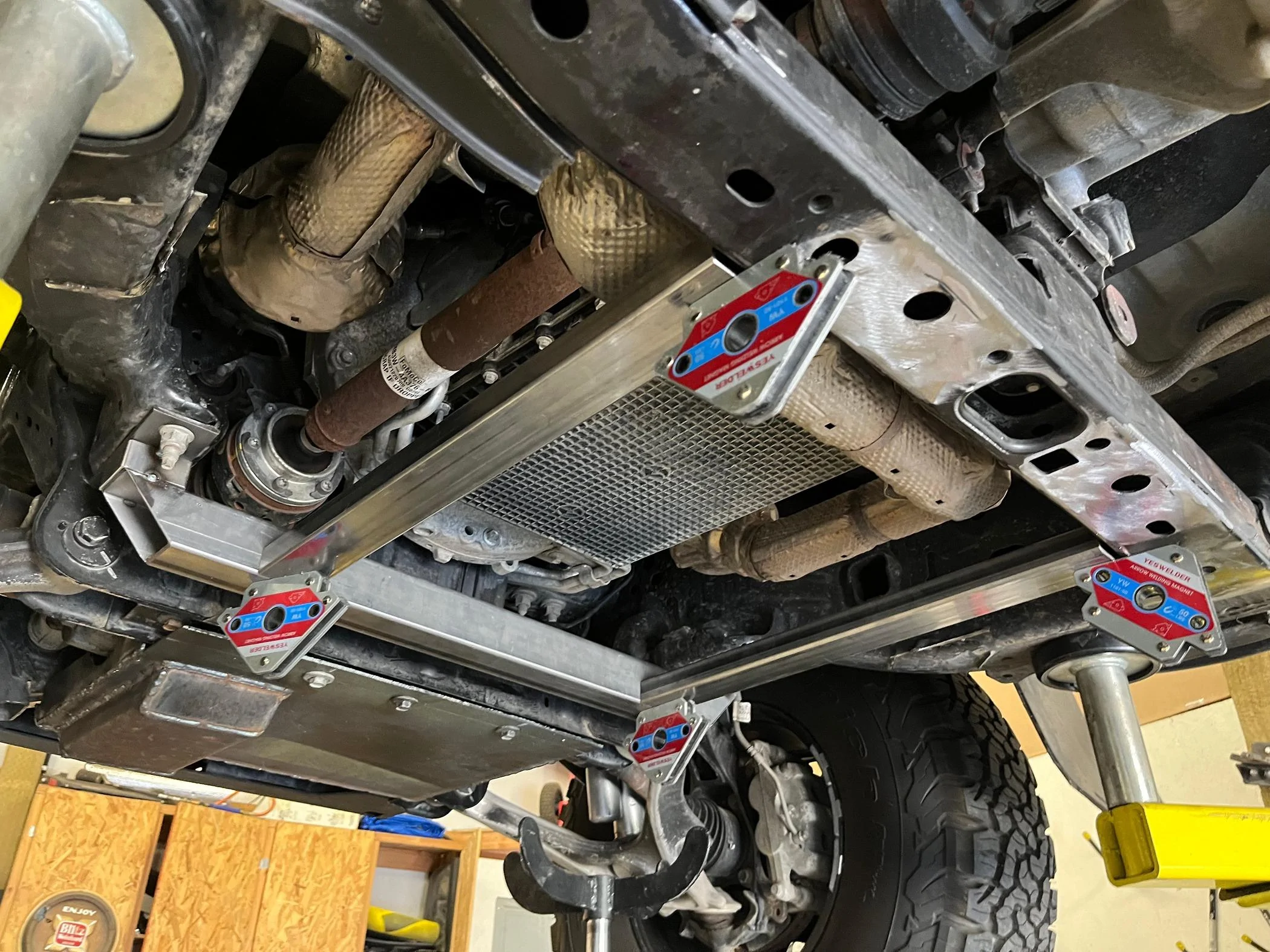 Ford Bronco Transmission crossmember braces - improve or remove? IMG_7213