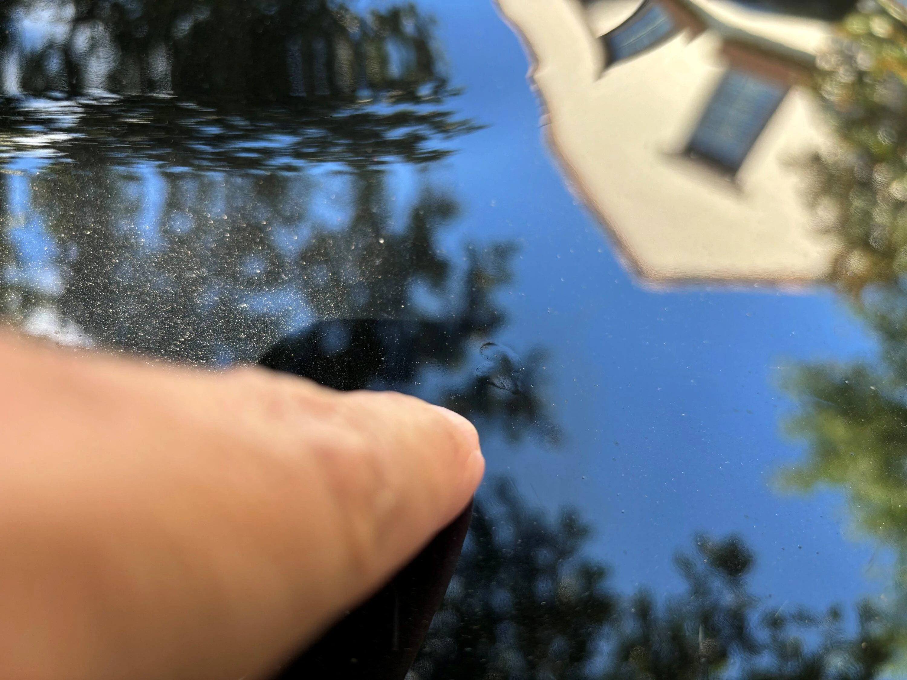 Ford Bronco Paint Blister on Hood - Anyone else? Hood1