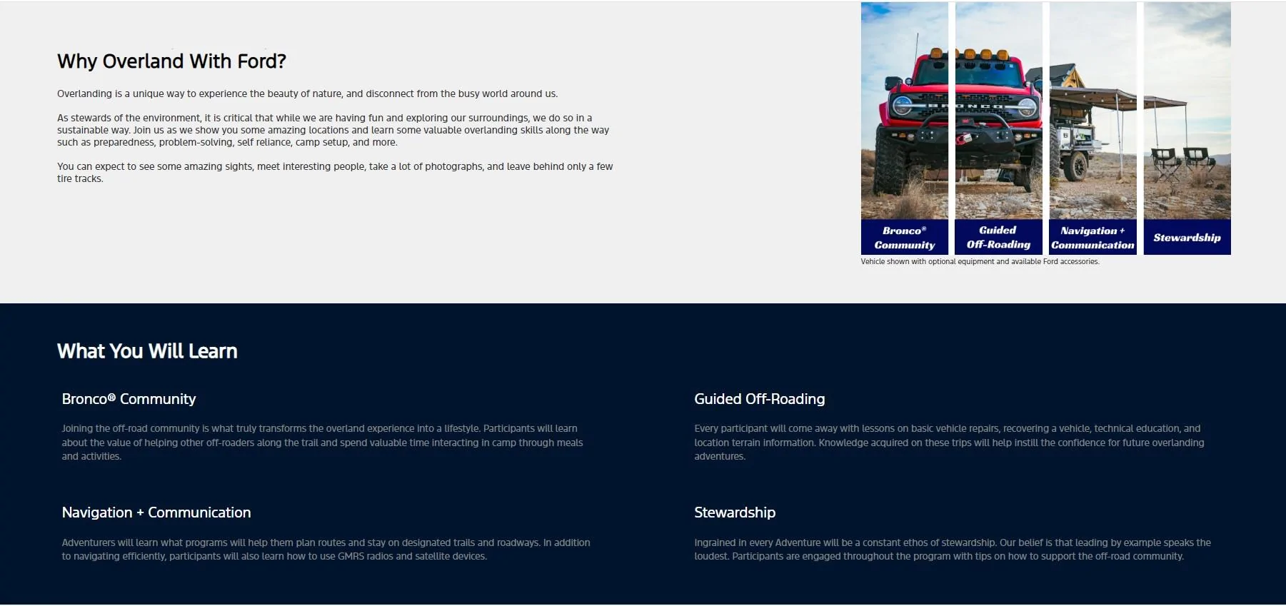 Ford Bronco Announced: Ford Guided Overland Adventure with Your Bronco for $4K & up Screenshot 2024-06-25 211500