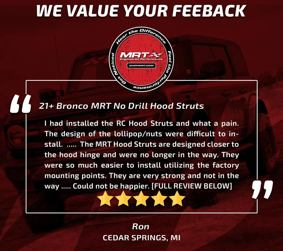 Ford Bronco Customer Reviews - MRT Bronco Offerings bronco_ron