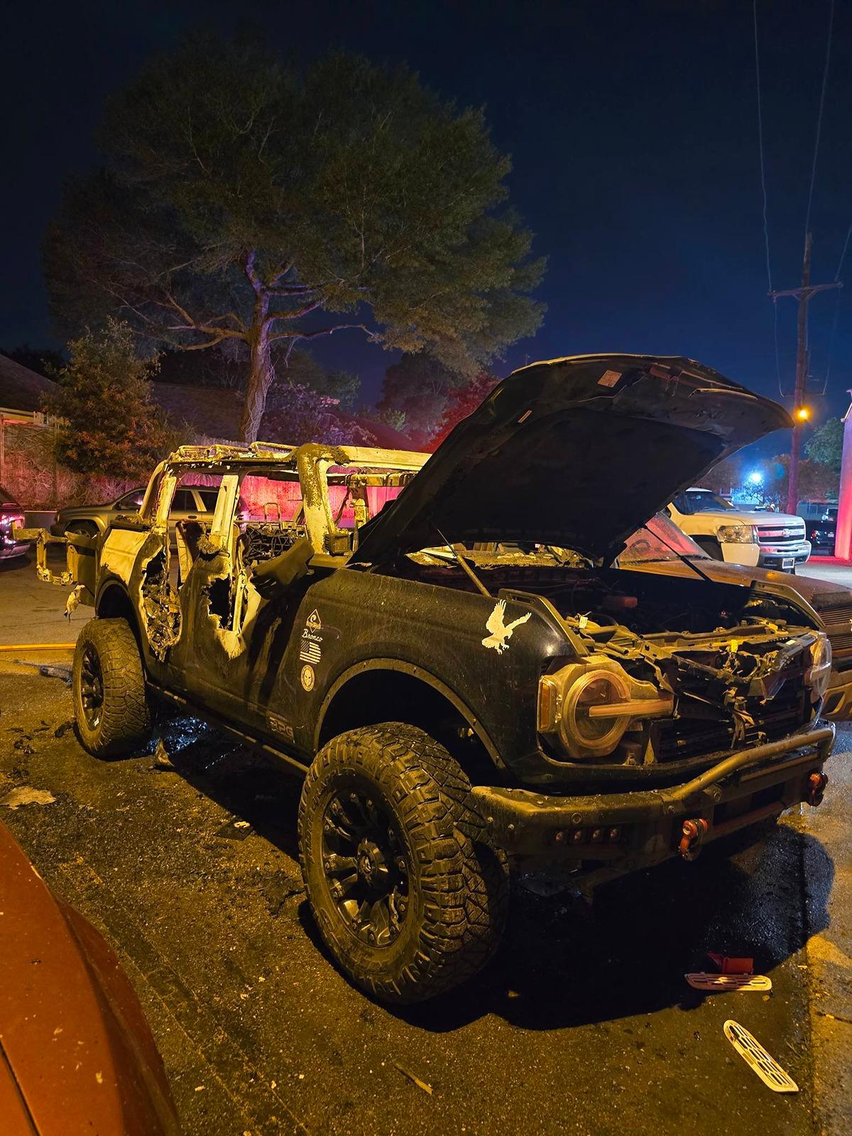 Ford Bronco Bronco owners make 100-mile drive in Texas to raise awareness for veteran suicide 1719429495136-f