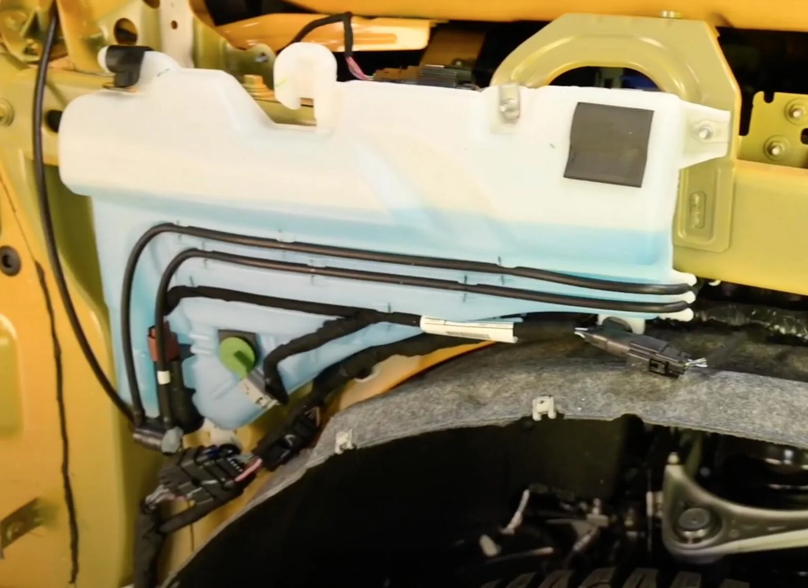 Ford Bronco Washer Fluid Leak - Front Wheel Well [2021 4 Dr Badlands] Screenshot 2024-06-27 at 9.15.44 AM