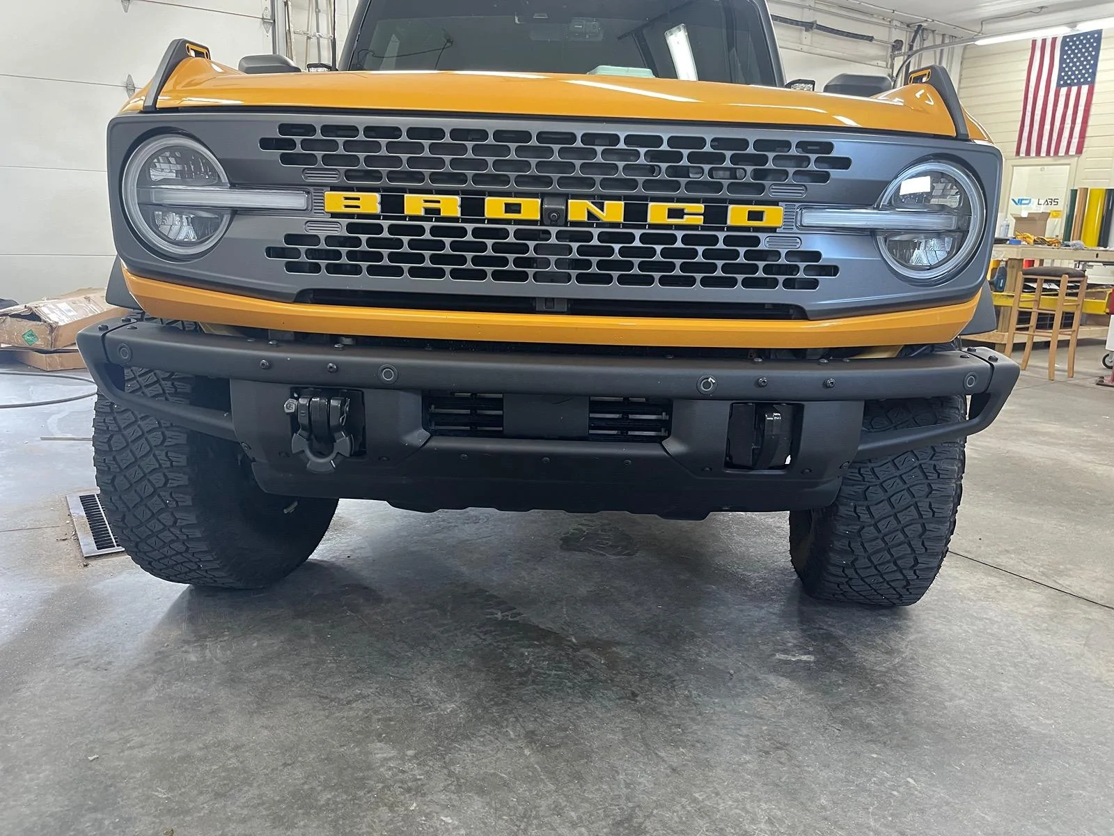 Ford Bronco Modular bumper IMG_7444