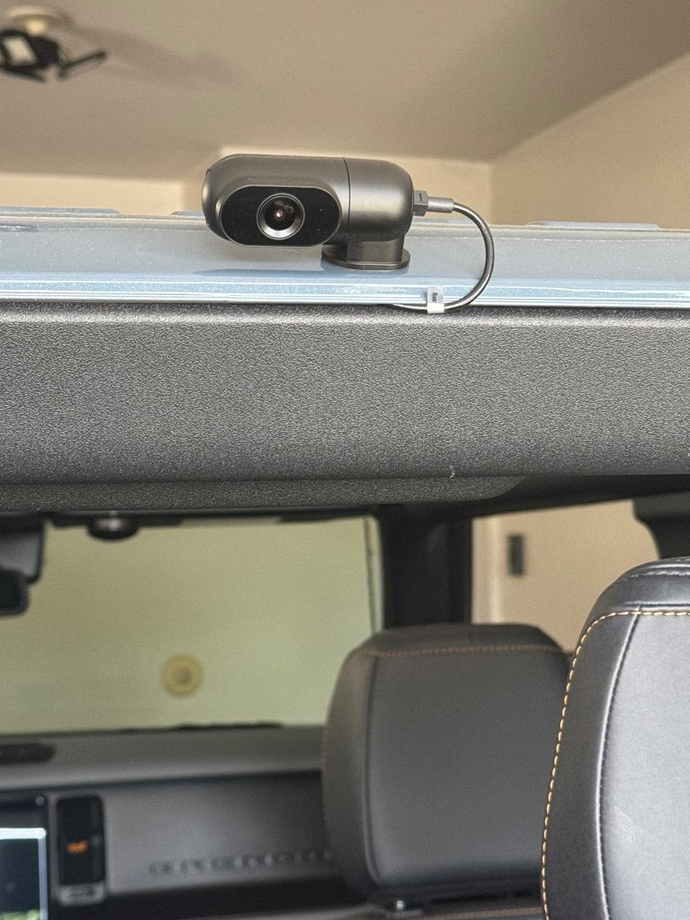 Ford Bronco Best Dash Cam recommendations? IMG_2049